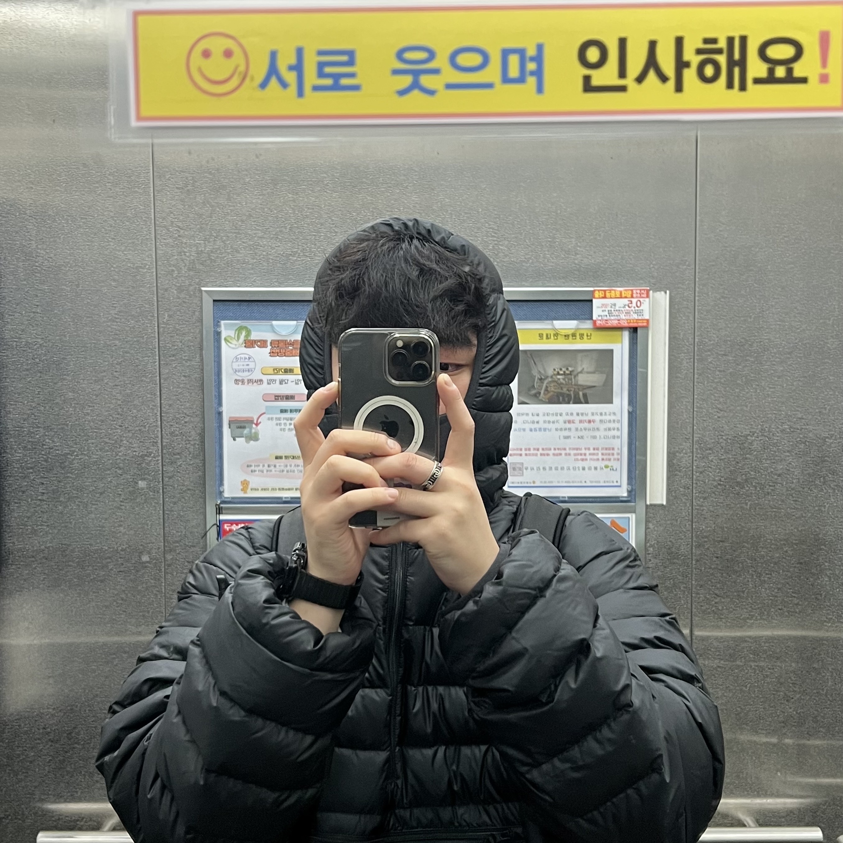 Supreme Micro Down Half Zip Hooded Pullover Black - 24FW, Palace Tribal Tri Longsleeve White - 23FW 착용 스타일 - 2