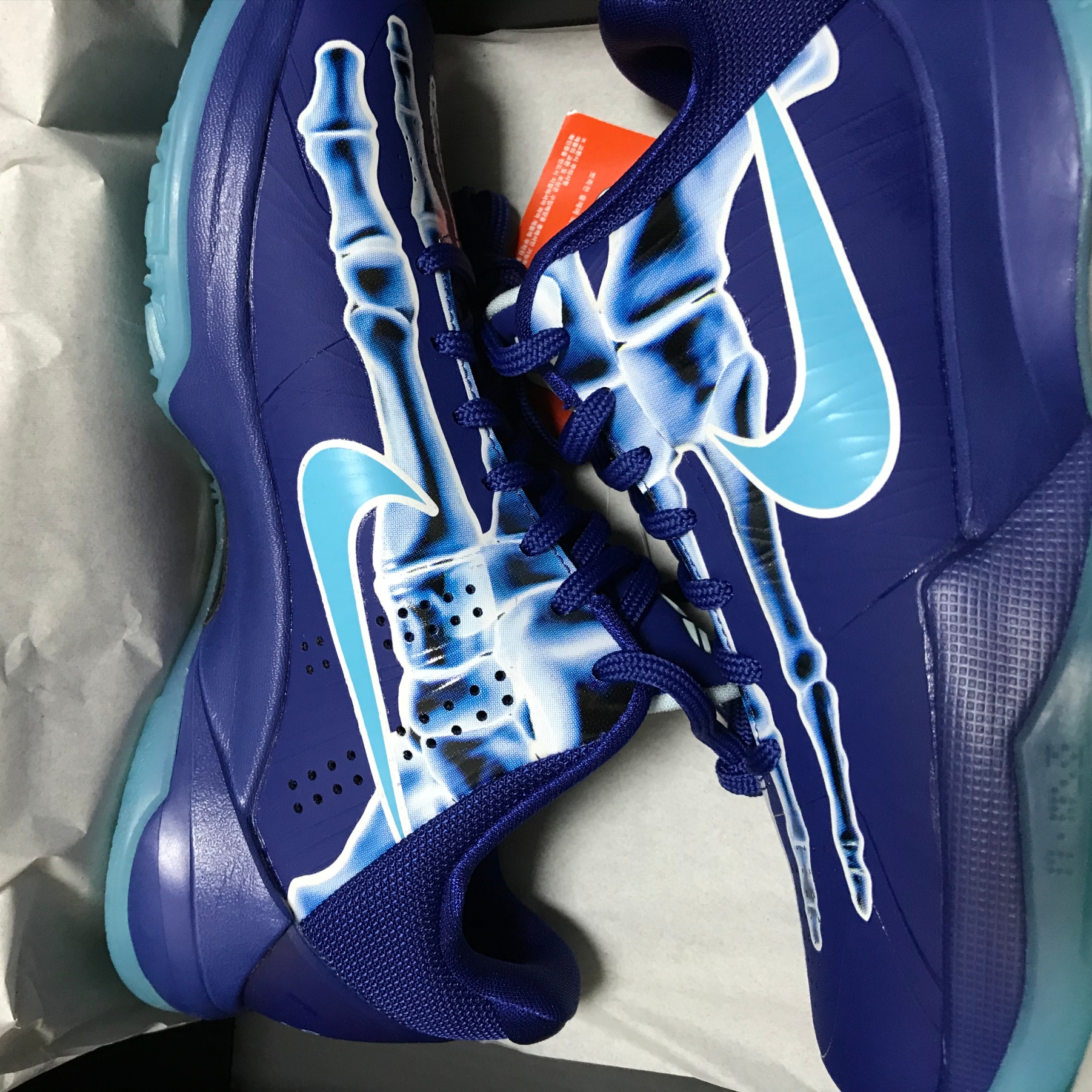 (GS) Nike Kobe 5 Protro Deep Royal Blue 착용 스타일 - 3