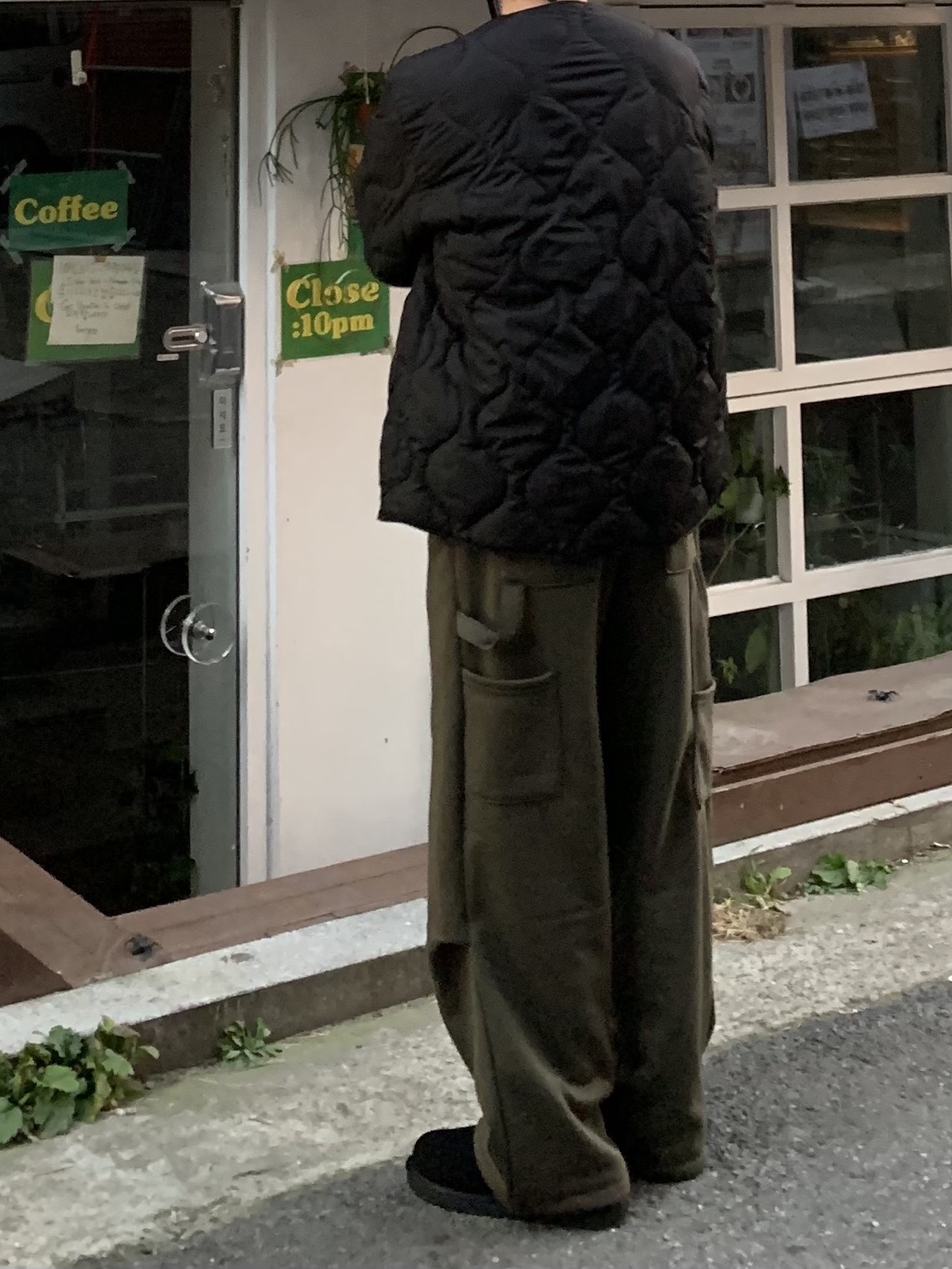 UGG Tasman Black 착용 스타일 - 2