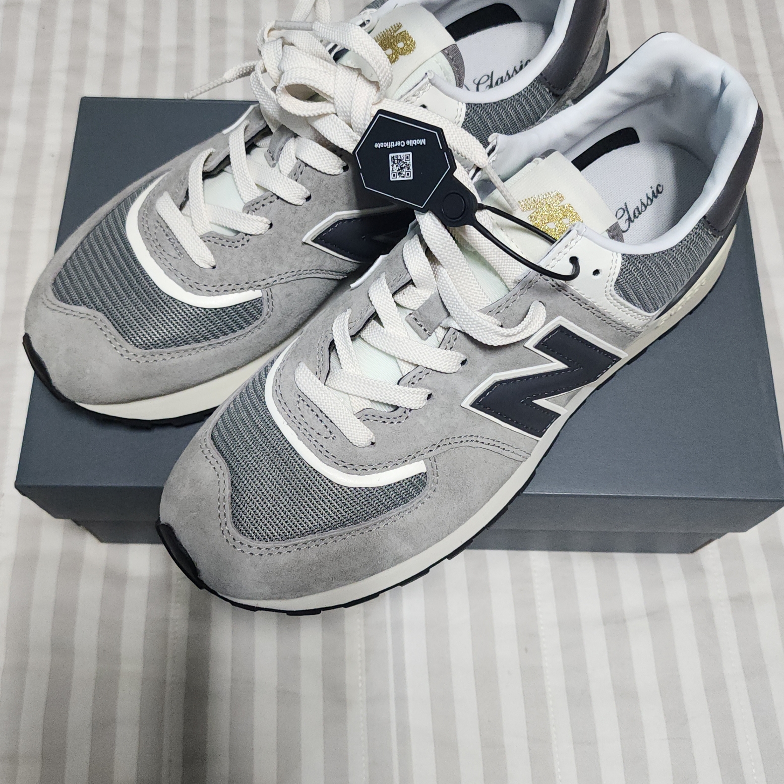 New Balance 574 Legacy Grey 착용 스타일