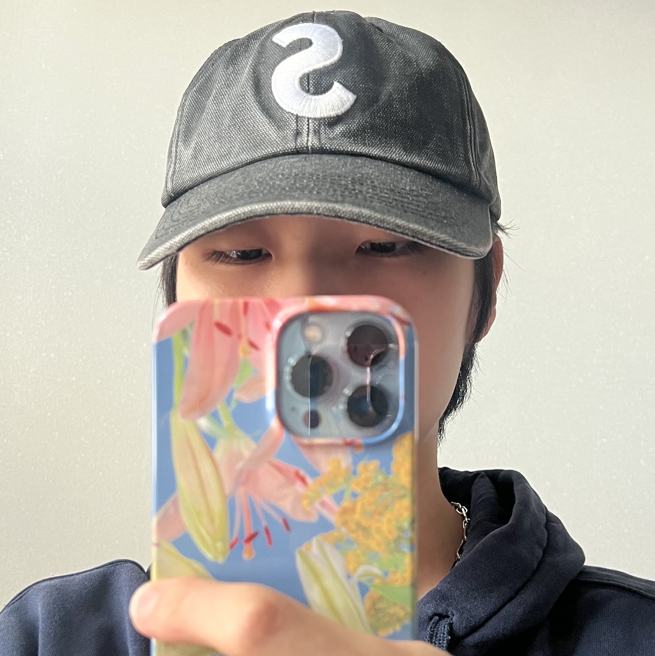 Supreme Pigment Canvas S Logo 6-Panel Black - 23SS ์ฐฉ์ฉ ์คํ์ผ