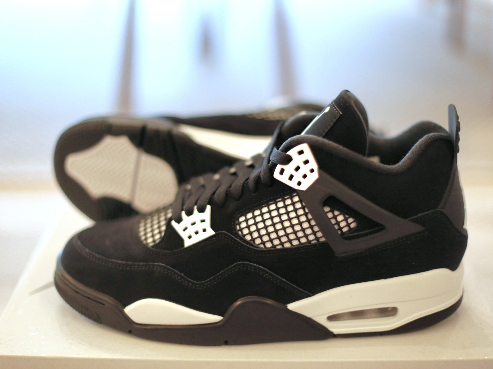 Jordan 4 Retro White Thunder 착용 스타일 - 4