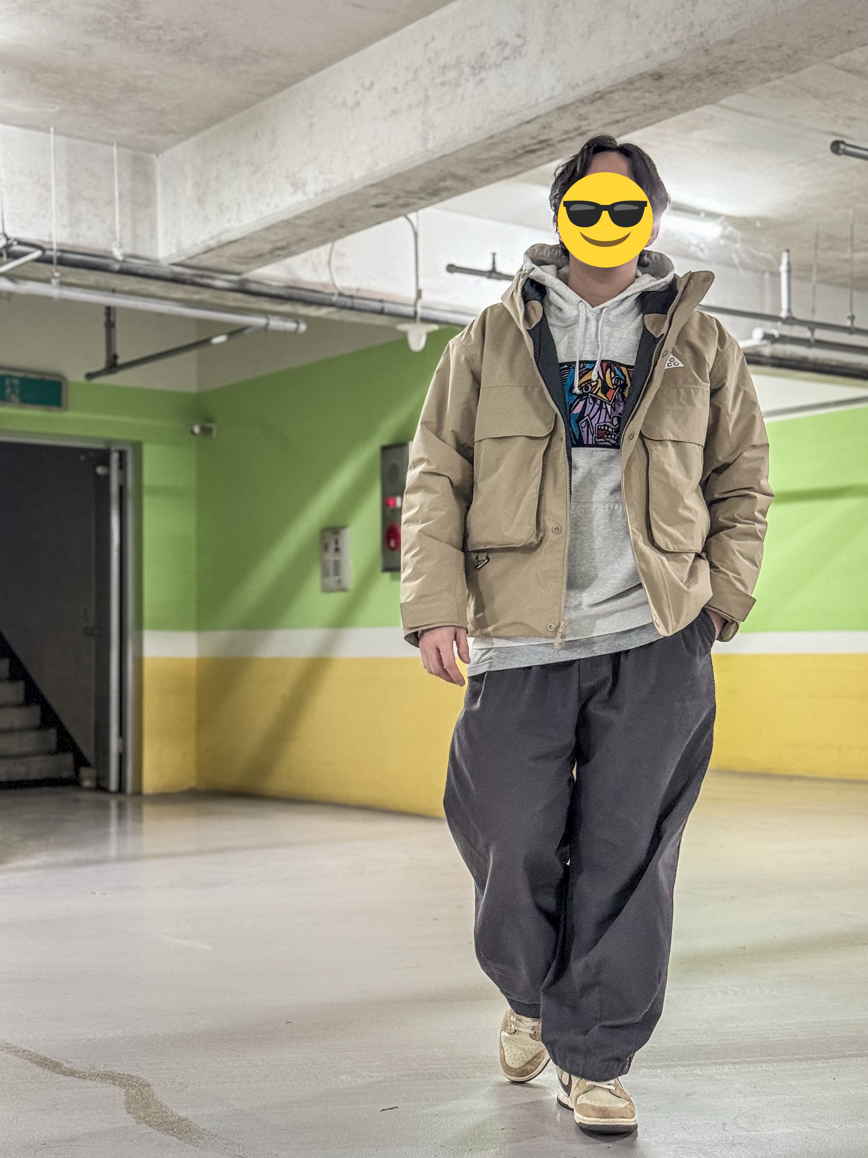 Nike ACG Primaloft Skull Peak Storm-Fit Jacket Khaki Anthracite - Asia, Nike Dunk Low Retro PRM Cheetah 착용 스타일