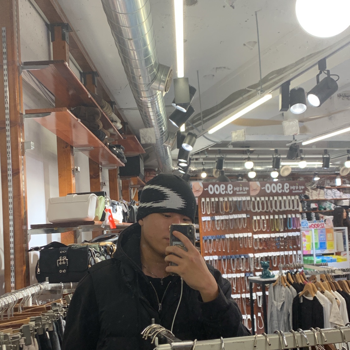 Oakley x Piet Static Beanie Black 착용 스타일