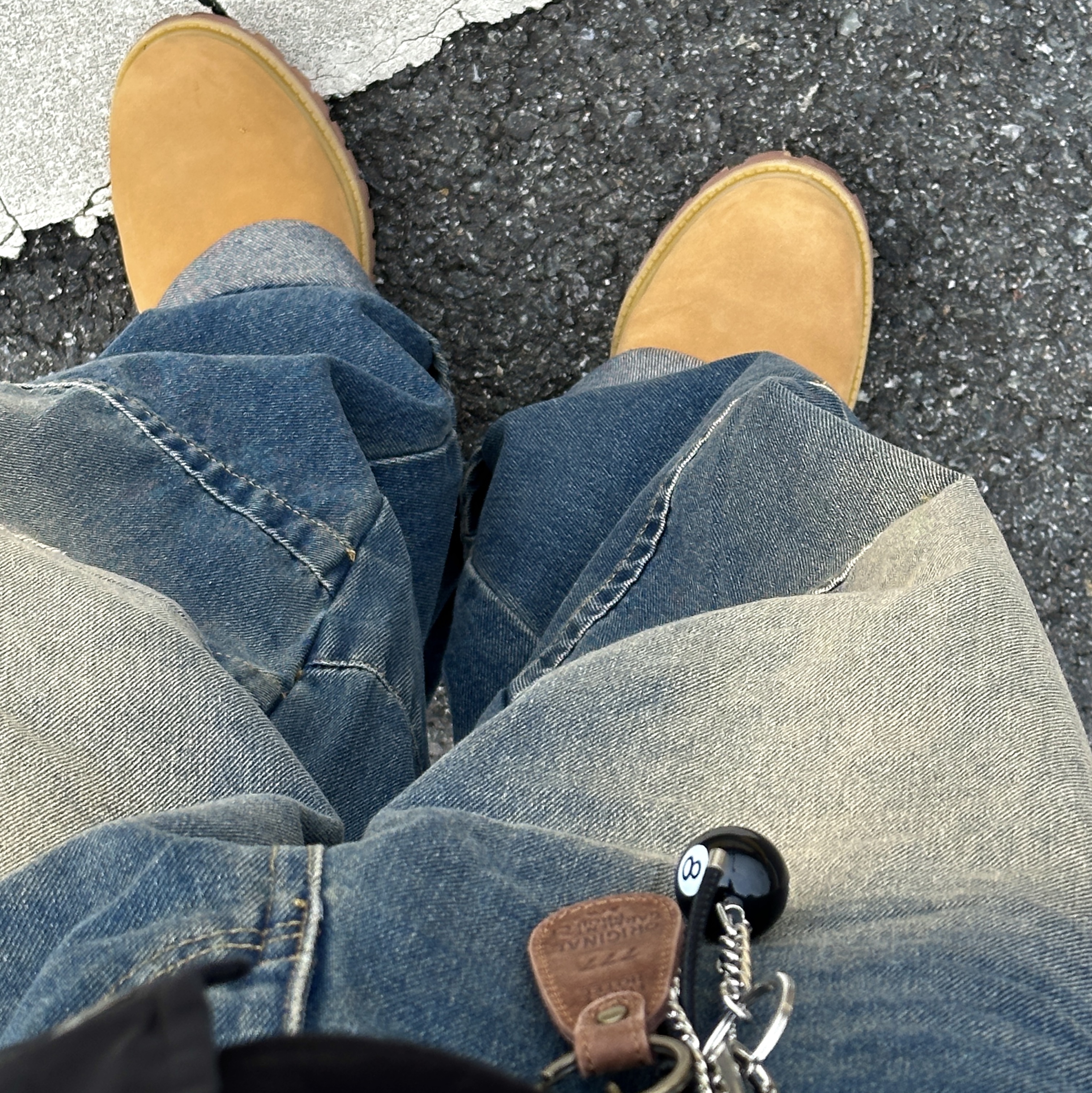 Timberland Premium 6 inch Waterproof Boot Wheat Nubuck - Wide, Stussy 8 Ball Keychain Black 착용 스타일 - 5
