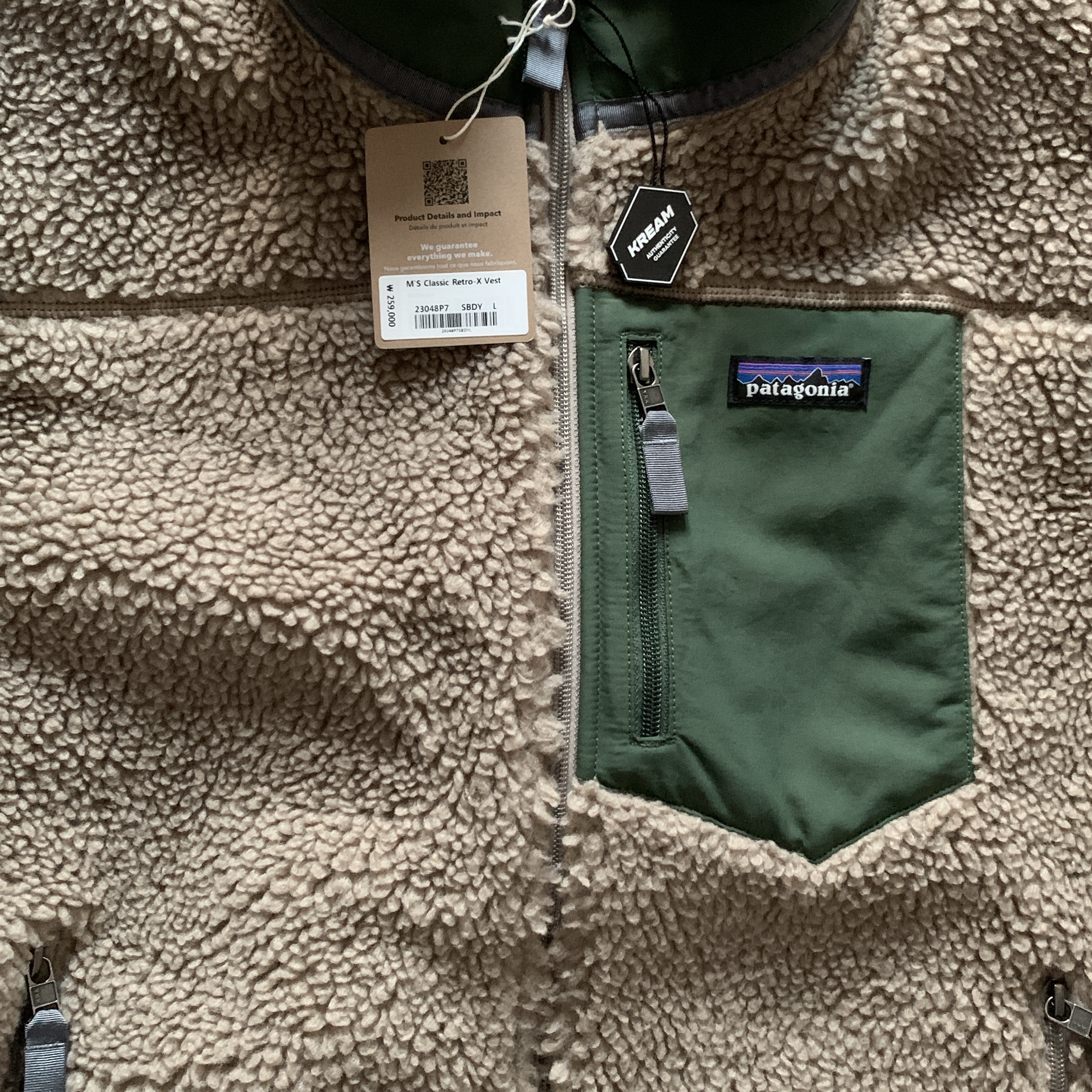 Patagonia Classic Retro-X Fleece Vest Seabird Grey 착용 스타일
