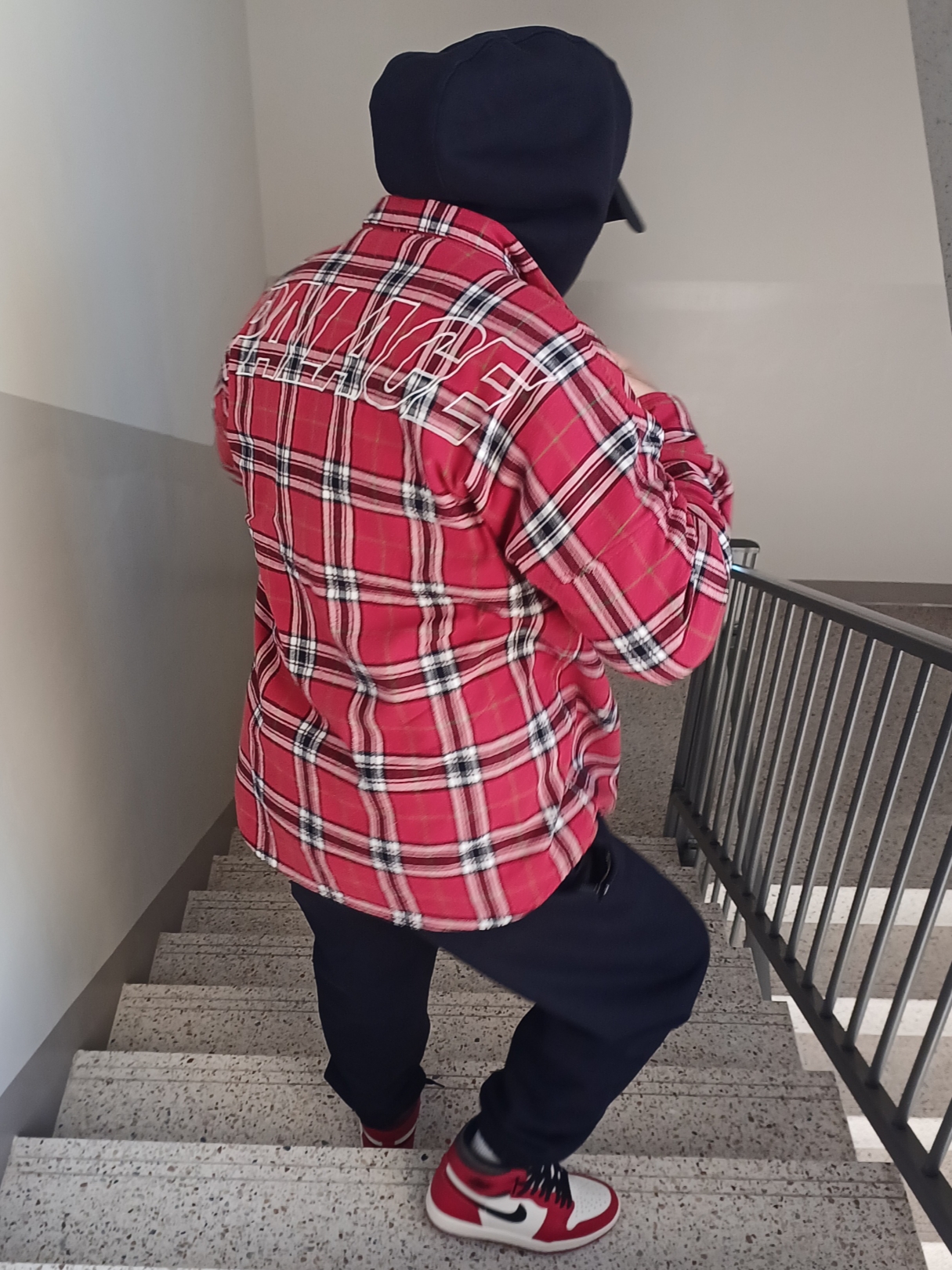 Palace Lumber Yak Shirt Red - 24SS, Jordan 1 Retro High OG Chicago 2022 착용 스타일