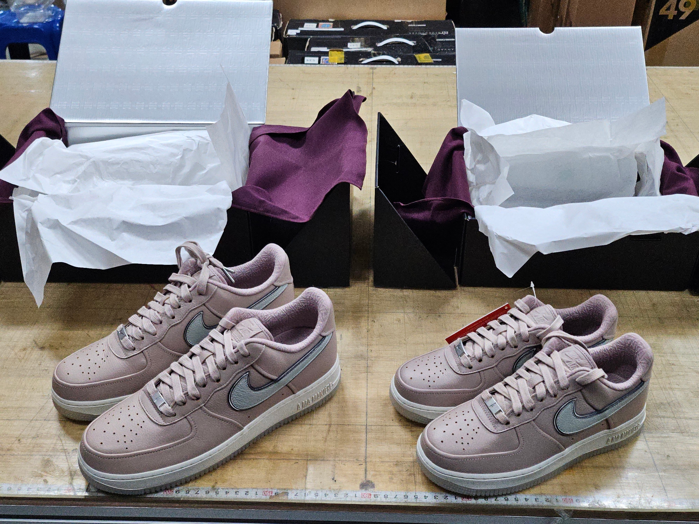 (W) Nike x A Ma Maniere Air Force 1 '07 W.Y.W.S. 착용 스타일 - 1