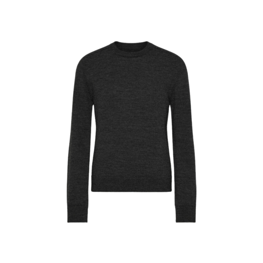 Maison Margiela Elbow Patch Sweater Charcoal