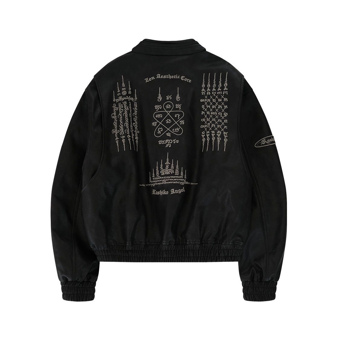 Kashiko★韓国★人気★Yantra Faux Leather jacket 2色 p_b854cb4a13b84198923122cc9e74
