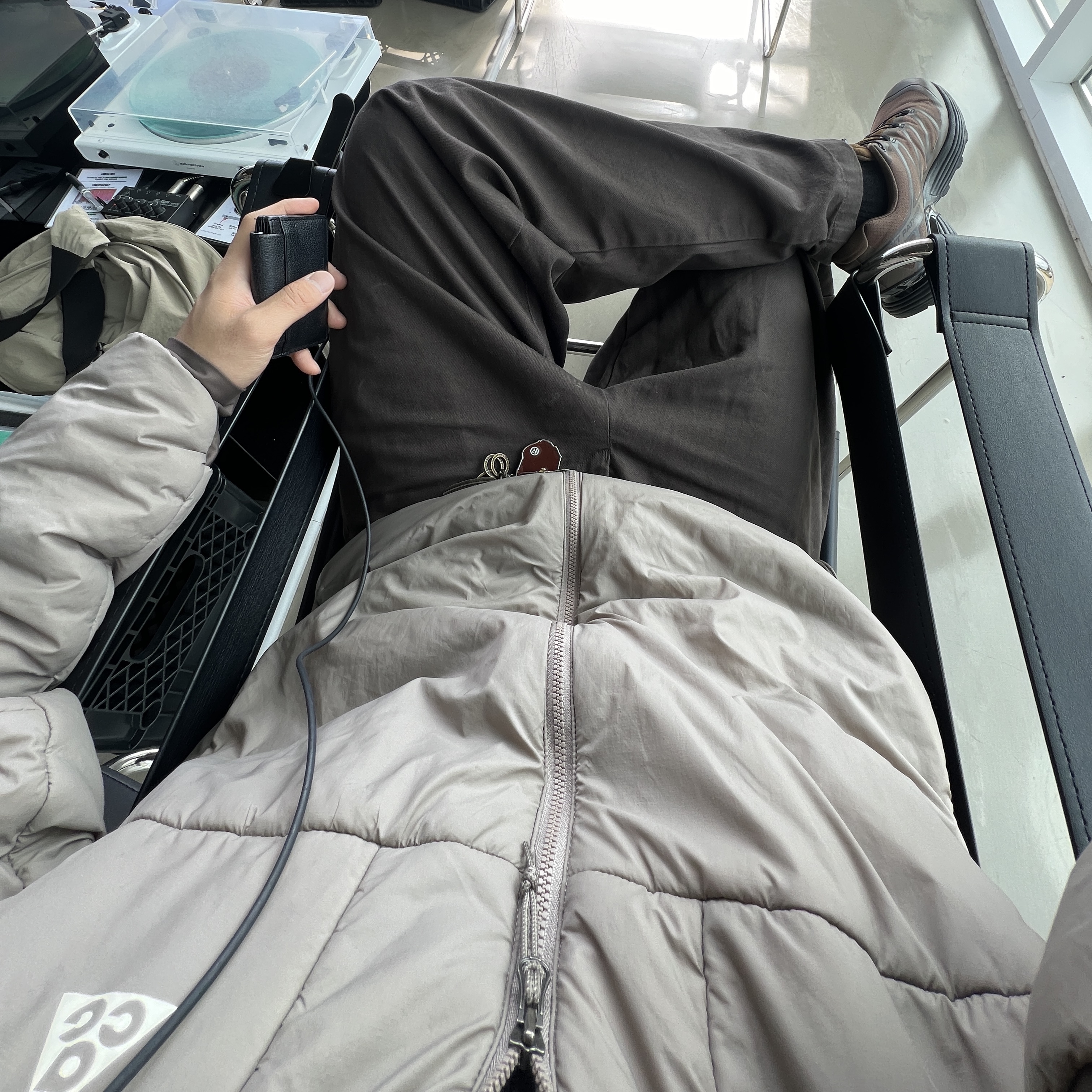Nike ACG Therma-Fit ADV Rope De Dope Jacket Moon Fossil - Asia, Salomon XT-Pathway 2 Dark Earth Black 착용 스타일