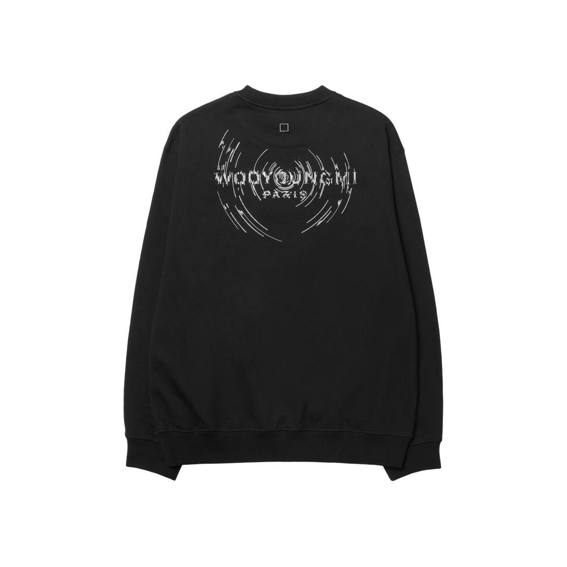 ☆2025 SS☆ブラックバックロゴフーディ/WOOYOUNGMI☆ Black Back Logo Hoodie - WOOYOUNGMI