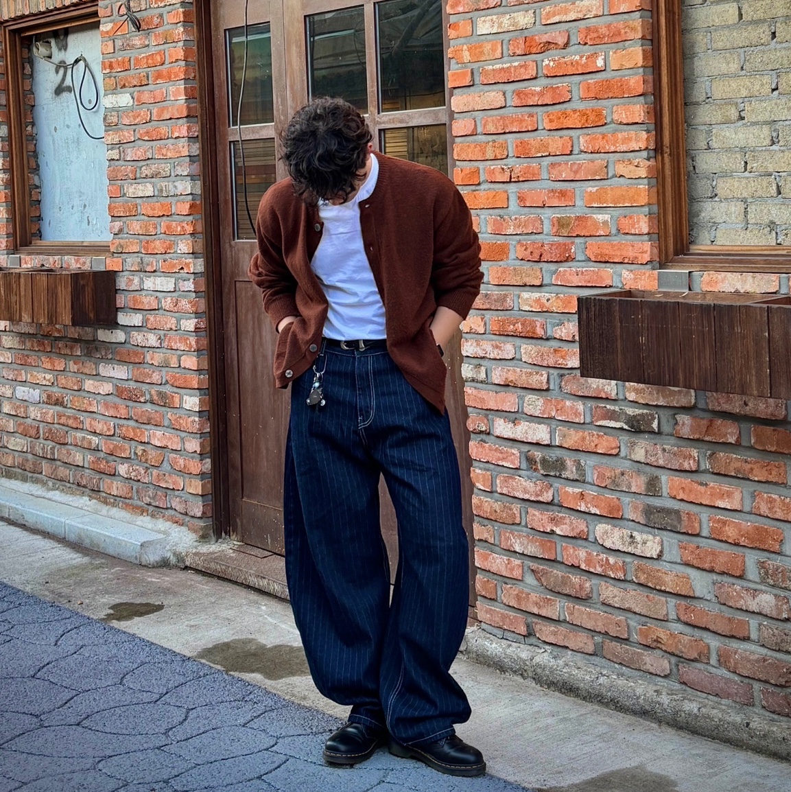 Dr. Martens 1461 Smooth Black 착용 스타일