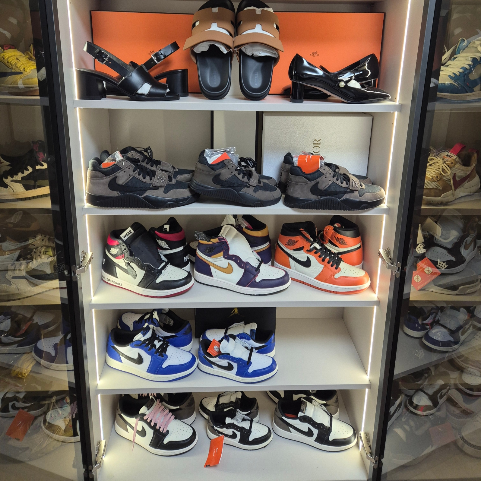 Jordan x Travis Scott Jumpman Jack TR Black and Dark Mocha, (PS) Jordan x Travis Scott Jumpman Jack TR Black and Dark Mocha 착용 스타일 - 1