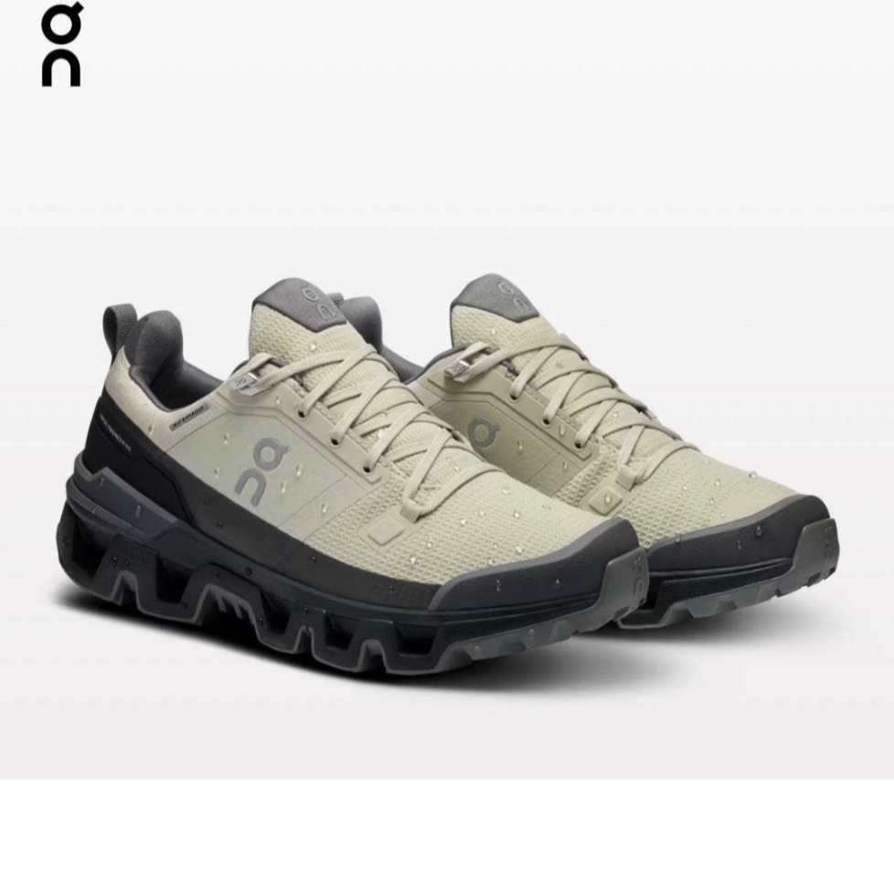 (W) On Running Cloudwander Waterproof Sand Black 착용 스타일
