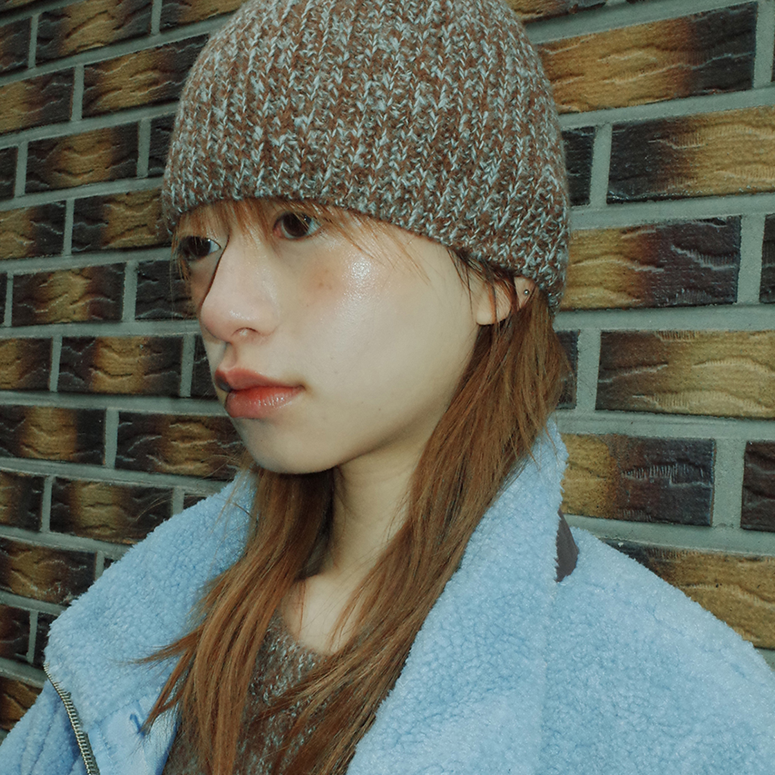 토우토우아카이브 코지 비니 브라운(TOWTOW.ARCHIVE Cozy Beanie Brown) - 4
