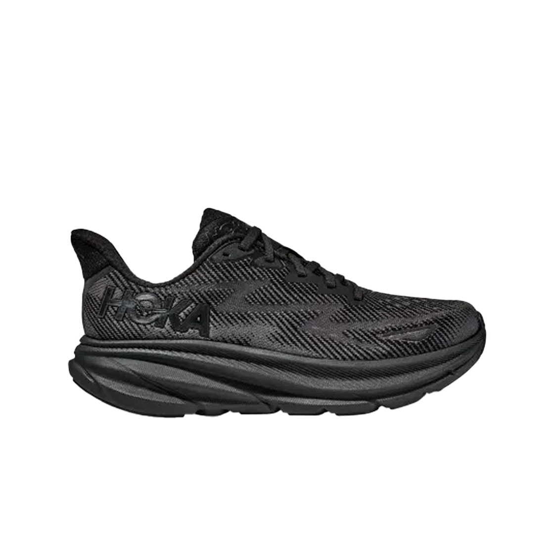 호카 클리프톤 9 와이드 블랙 - 25SS(Hoka Clifton 9 Wide Black - 25SS)