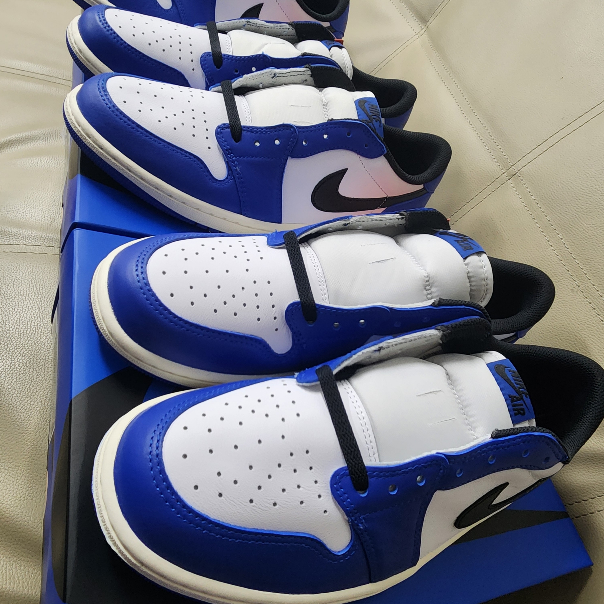 Jordan 1 Retro Low OG Game Royal 착용 스타일 - 2