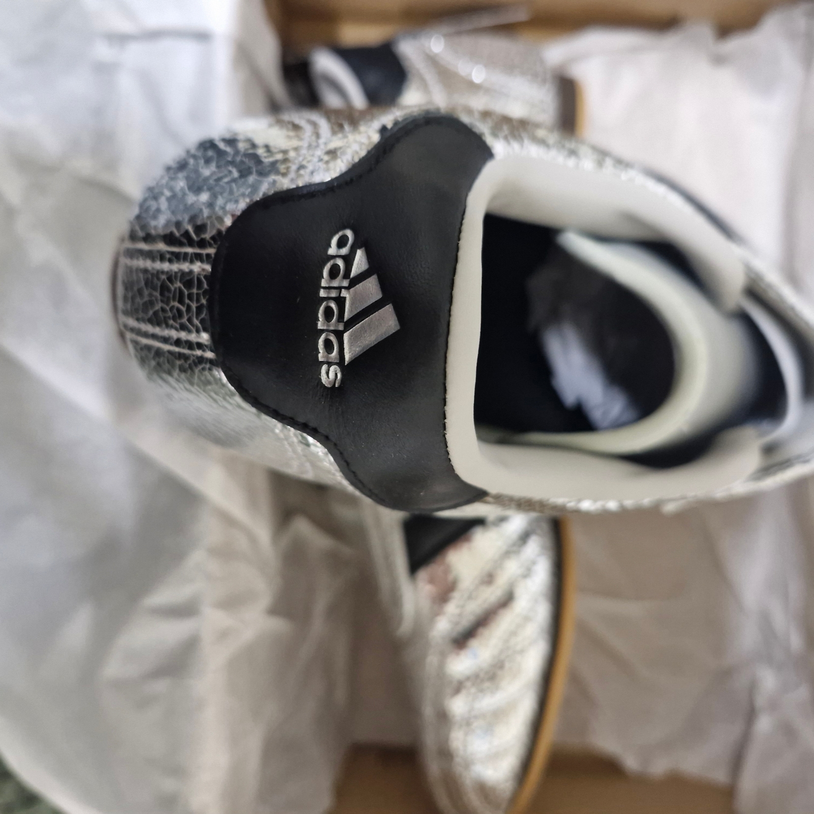 (W) Adidas Taekwondo Core Black Cloud White 착용 스타일 - 5