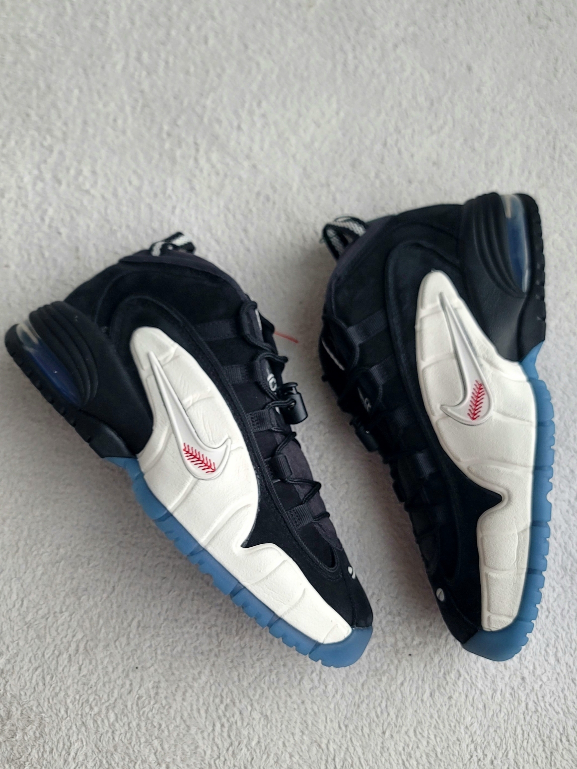Nike x Social Status Air Max Penny 1 Recess Black 착용 스타일 - 2