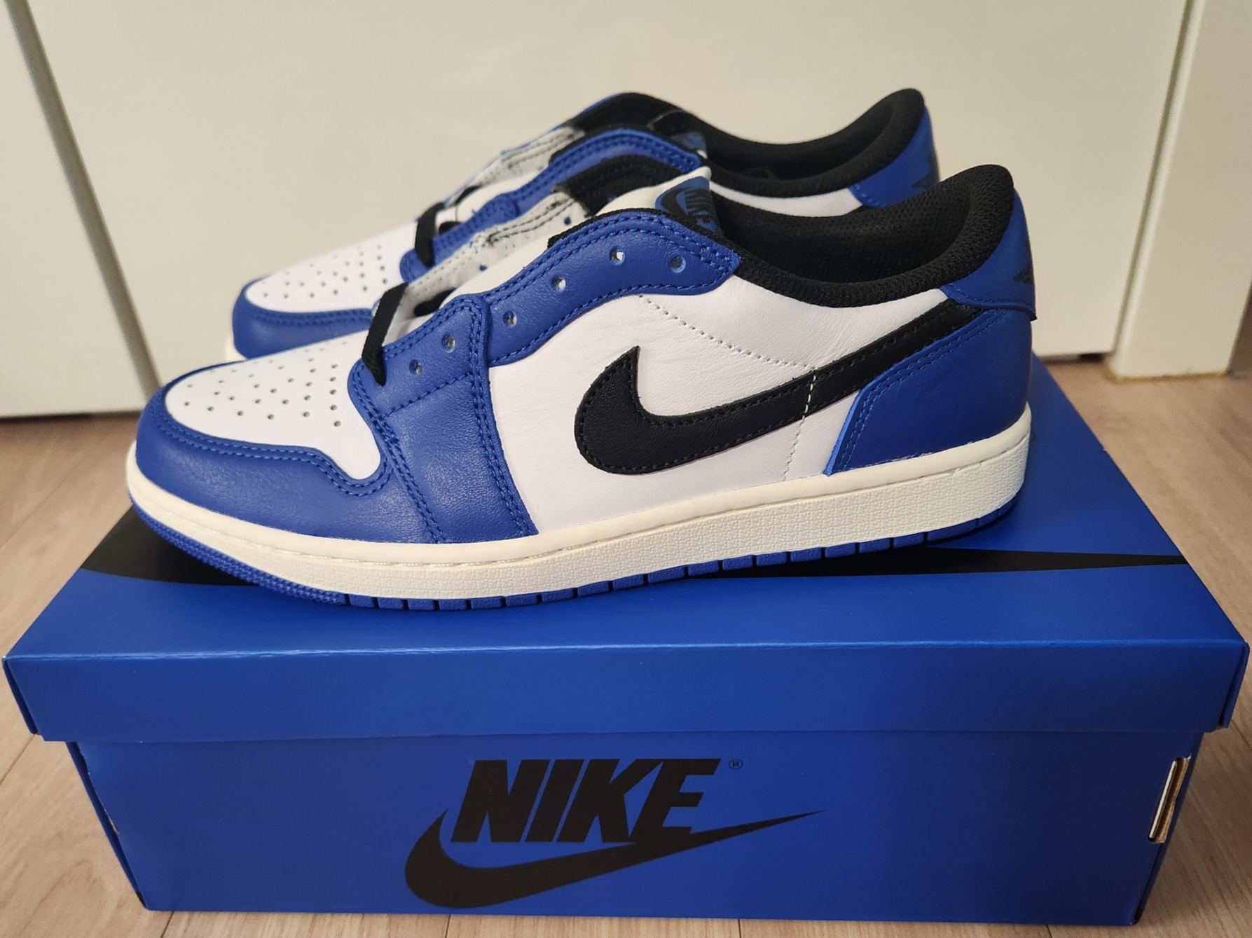 Jordan 1 Retro Low OG Game Royal 착용 스타일 - 1