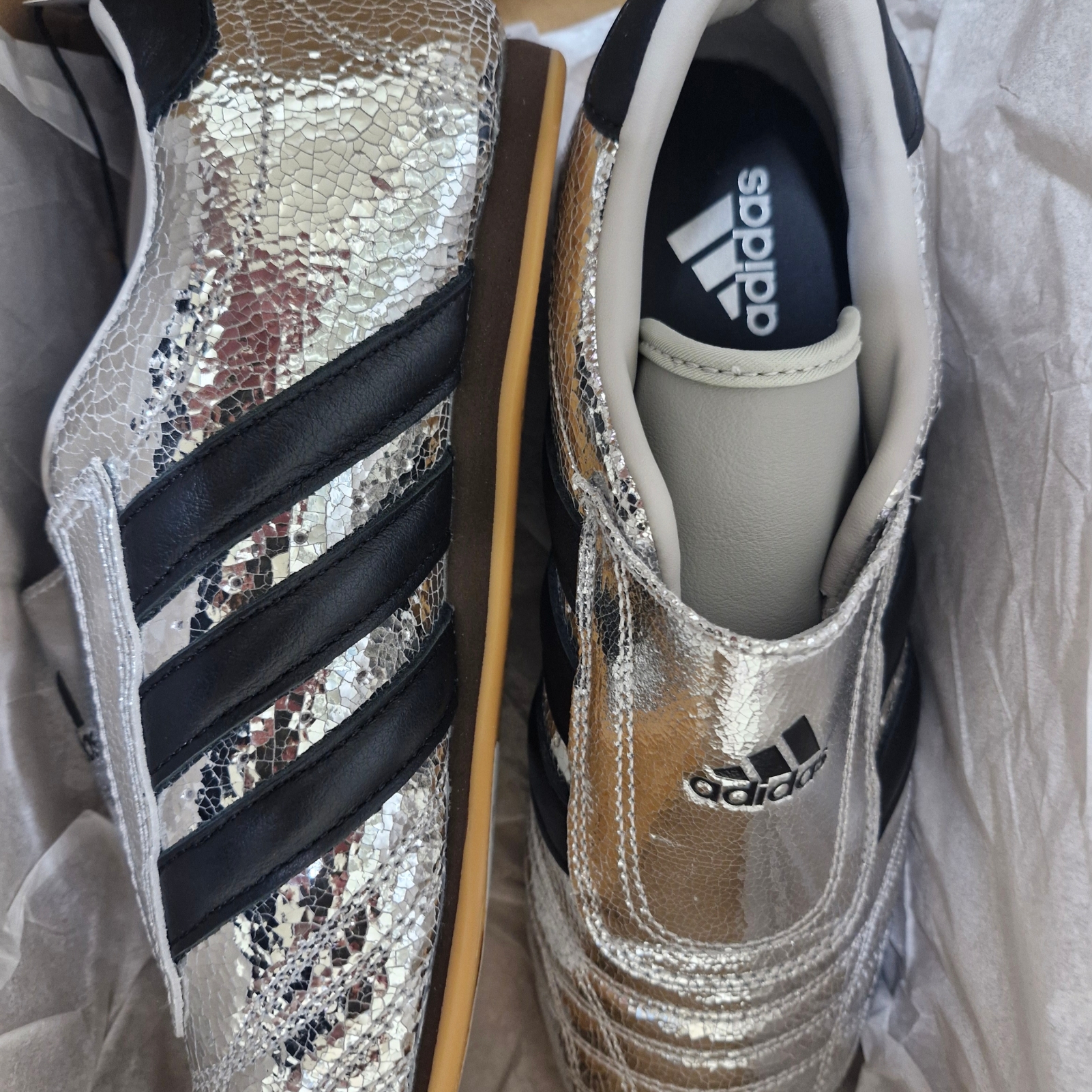 (W) Adidas Taekwondo Core Black Cloud White 착용 스타일 - 3