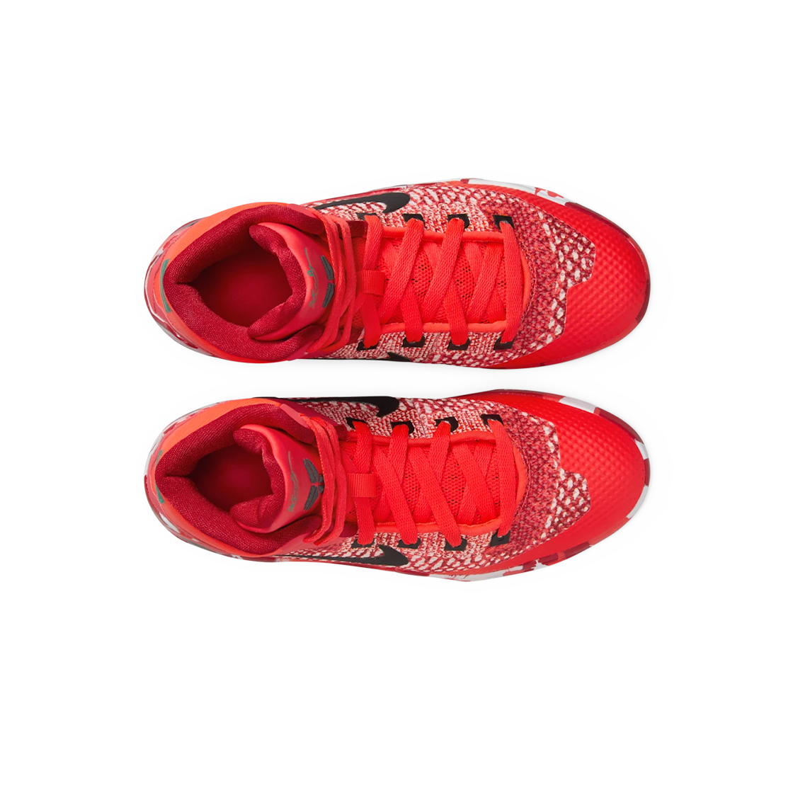 (GS) 나이키 코비 9 엘리트 하이 프로트로 브라이트 크림슨 앤 에메랄드 그린((GS) Nike Kobe 9 Elite High Protro Bright Crimson and Emerald Green) - 2