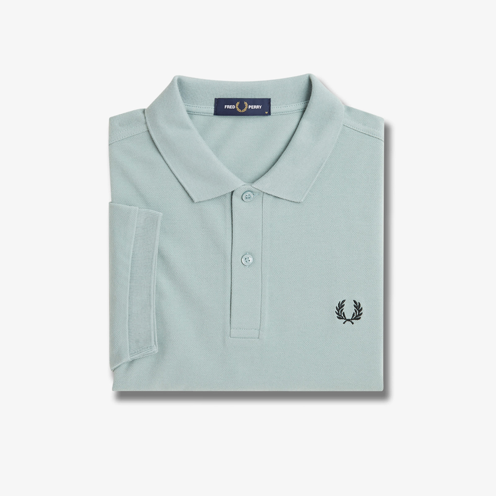 프레드페리 플레인 프레드페리 셔츠 실버블루/블랙(Fred Perry Plain Fred Perry Shirt Silver Blue) - 6