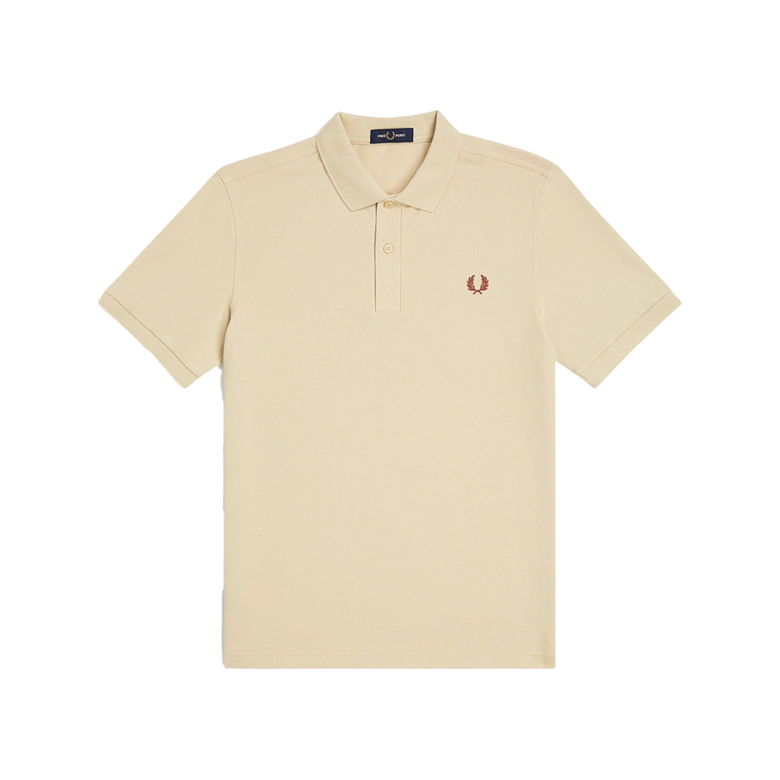 AFPM2436000-W69 Fred Perry Plain Fred Perry Shirt Oatmeal