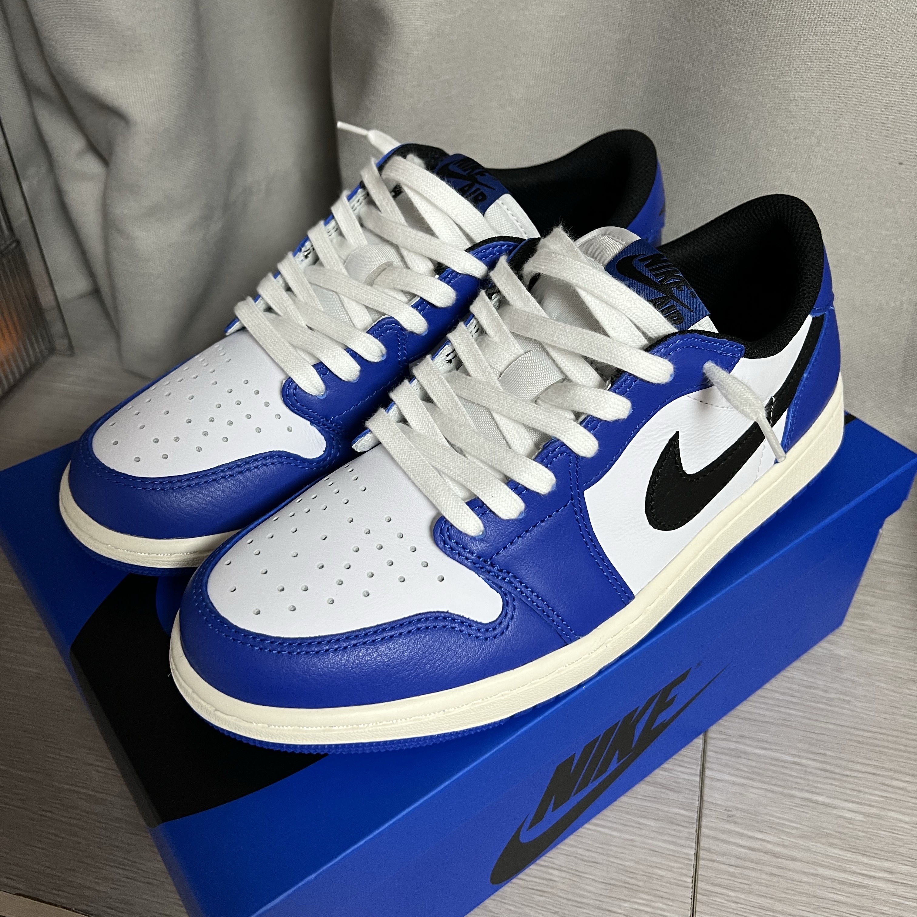 Jordan 1 Retro Low OG Game Royal 착용 스타일 - 1