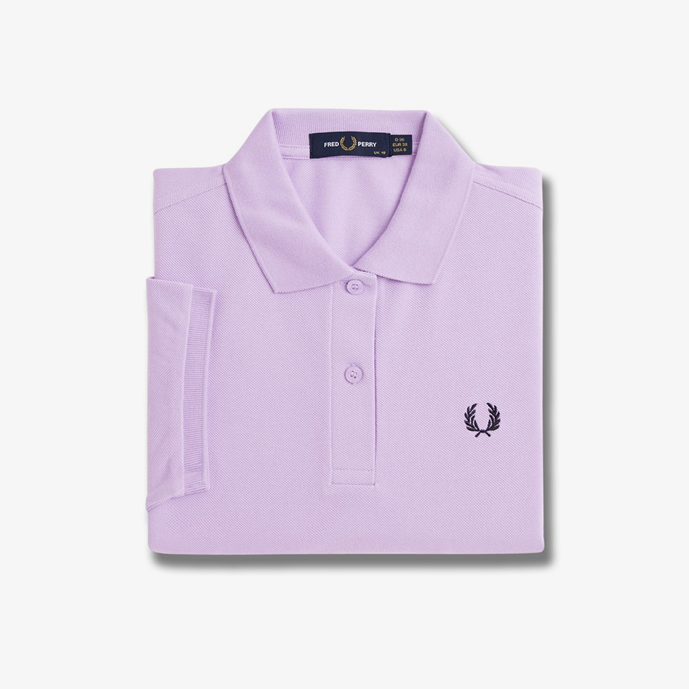 프레드페리 우먼 플레인 프레드페리 셔츠 바이올렛/네이비(Fred Perry Womens Plain Fred Perry Shirt Ultra Violet) - 6