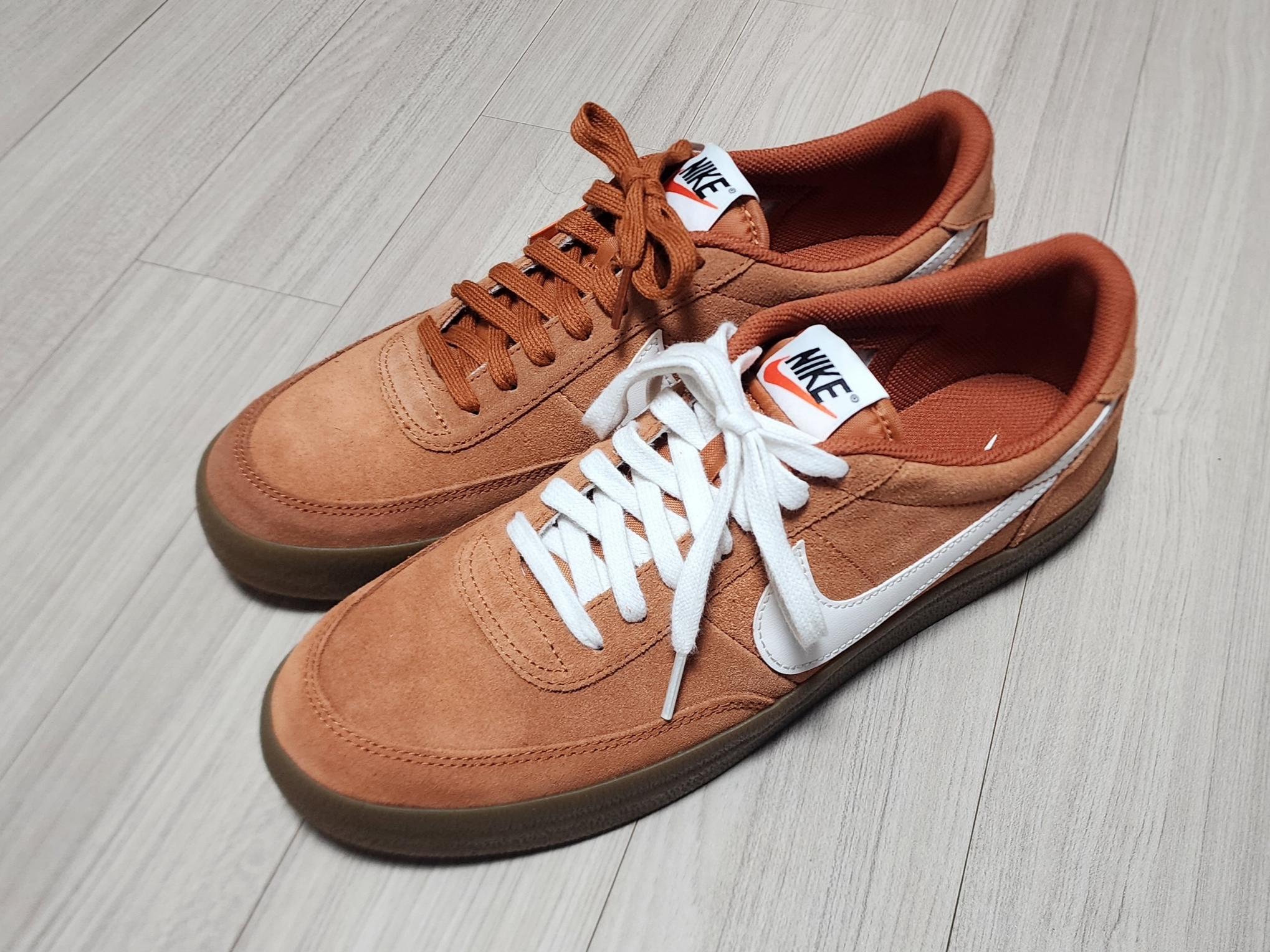 Nike Killshot 2 Dark Russet Gum Medium Brown 착용 스타일