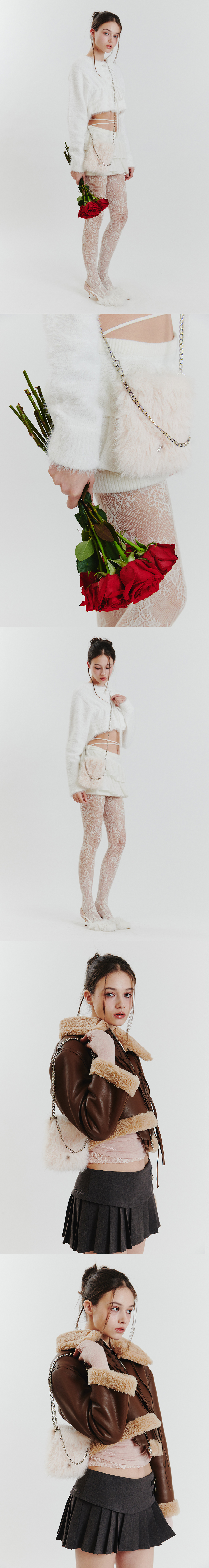 PAIN OR PLEASURE★韓国★人気★SOPHIA FUR MINI BAG 2色 PAIN OR PLEASURE☆韓国☆人気☆SOPHIA FUR MINI BAG 2色 (PAIN