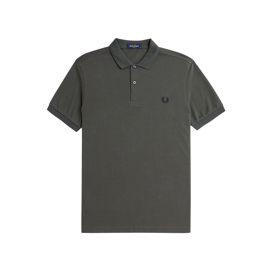 AFPM2436000-X28 Fred Perry Plain Fred Perry Shirt Field Green