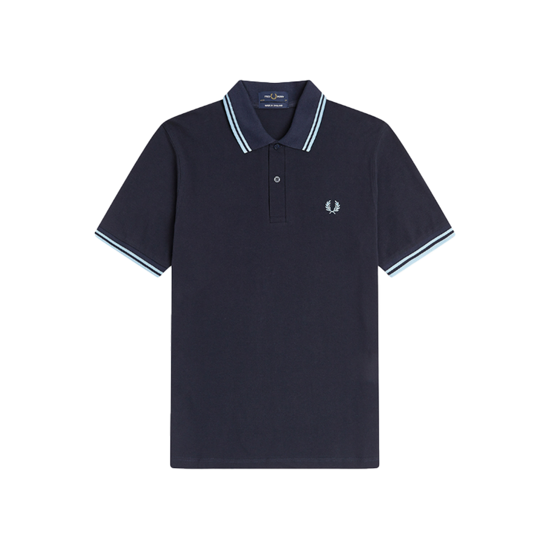 AFPM2430012-795 Fred Perry The Original Twin Tipped Fred Perry Shirt Navy