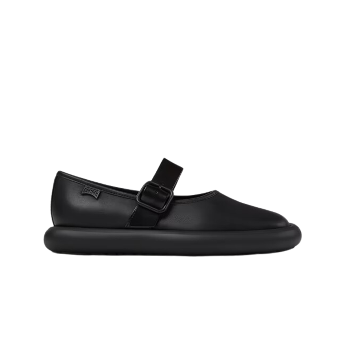 (W) 캠퍼 온다 레더 메리 제인 블랙((W) Camper Onda Leather Mary Jane Black) - 1