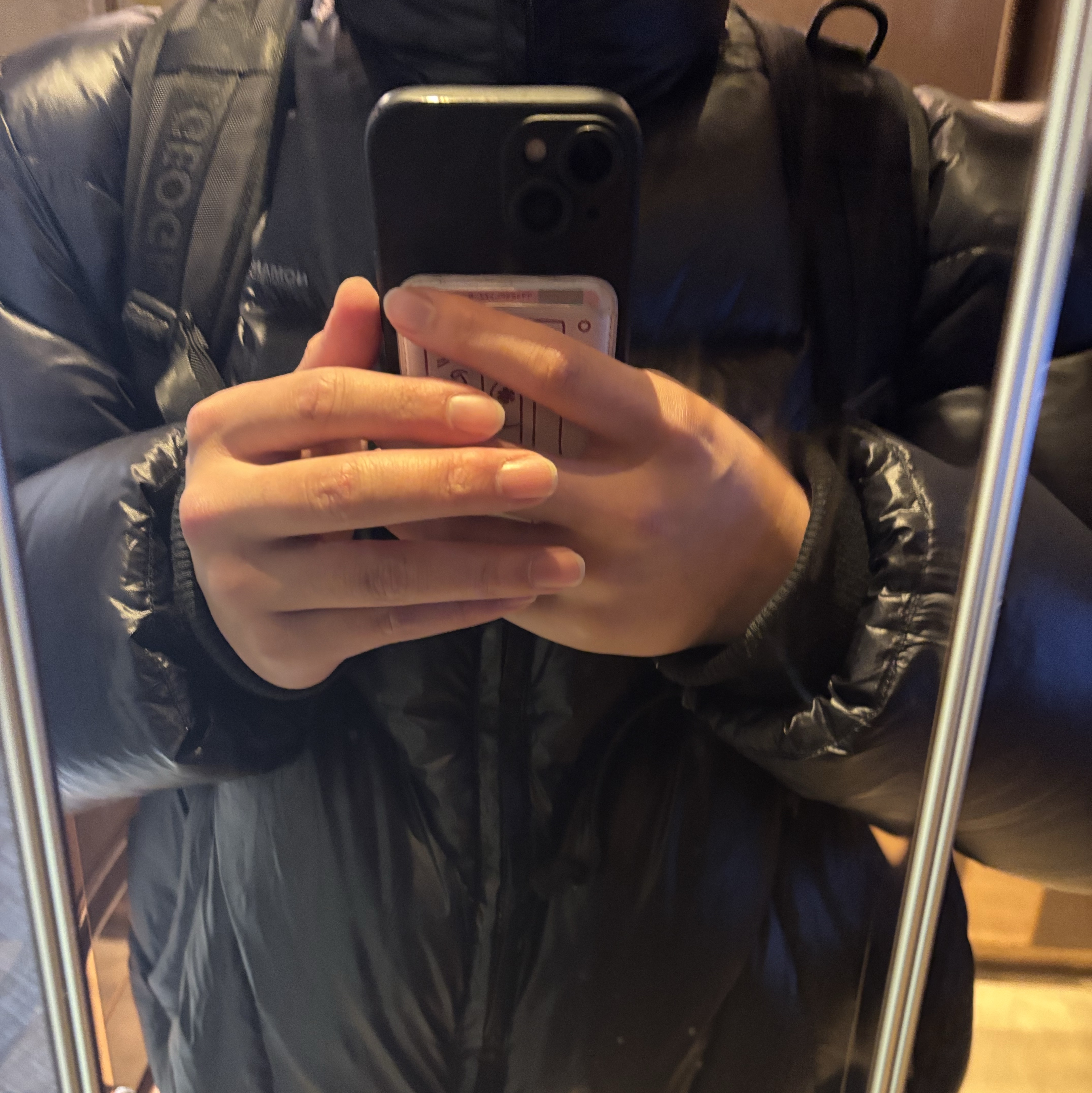 Supreme 700-Fill Down Lightweight Puffer Jacket Black - 24FW 착용 스타일