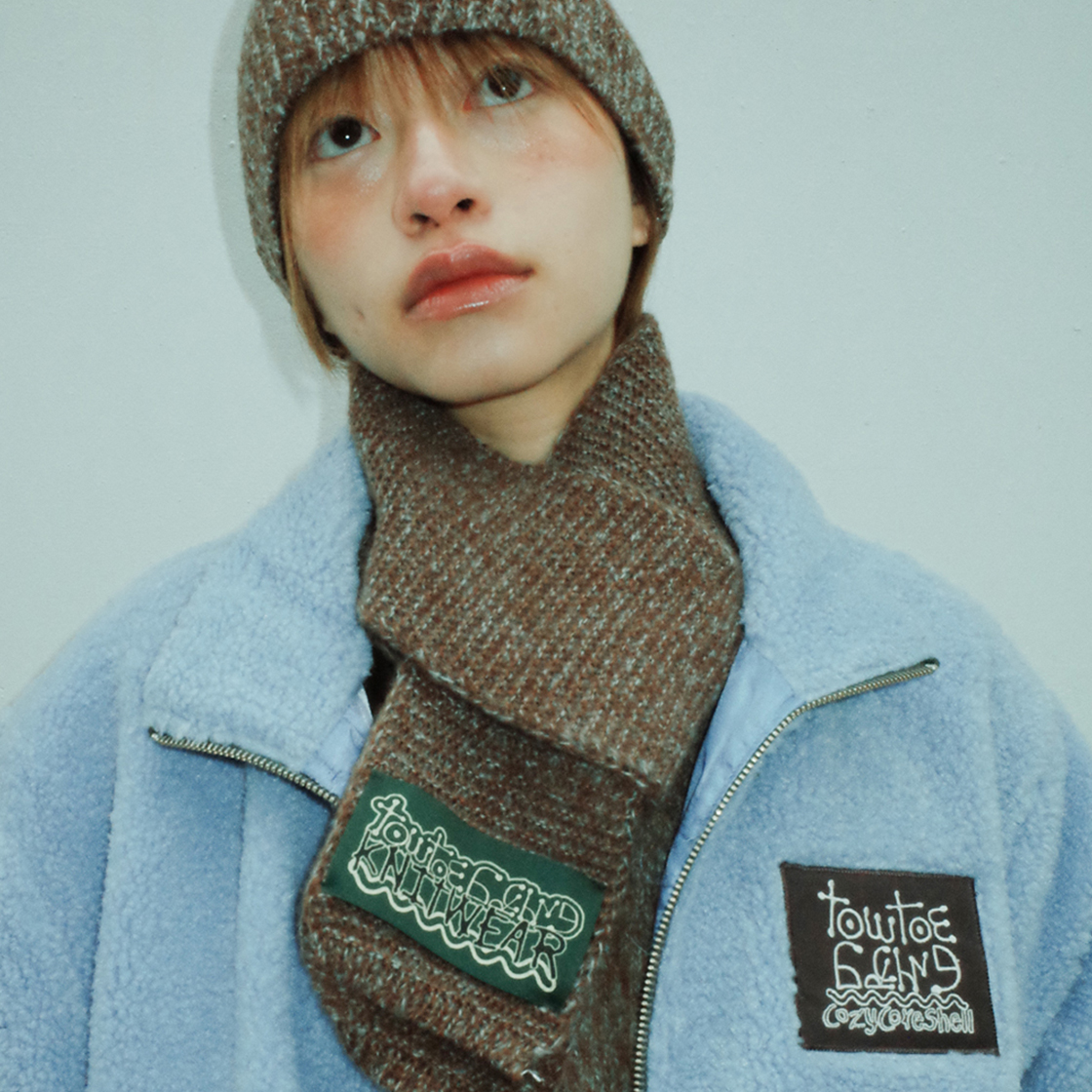 토우토우아카이브 코지 비니 브라운(TOWTOW.ARCHIVE Cozy Beanie Brown) - 5