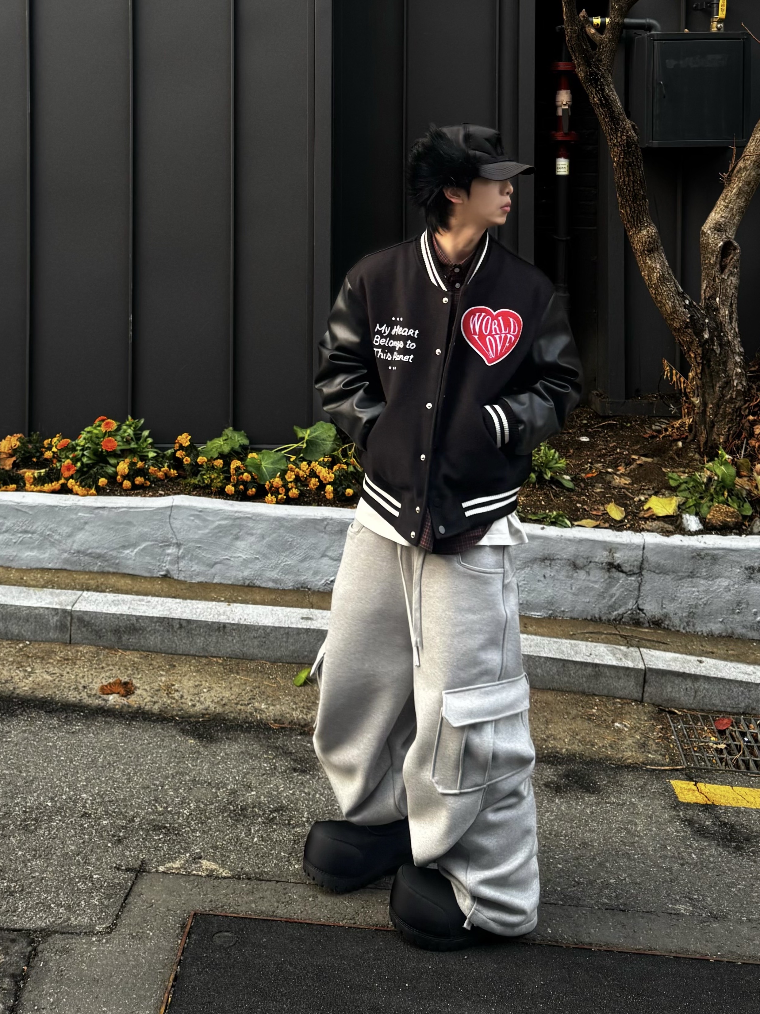 Open Yy Faux Fur Earflap Cap Black, Balenciaga Skiwear Alaska Nylon Low Boot Black 착용 스타일 - 3