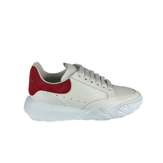 Alexander McQueen Court Trainer Sneakers Lust Red White