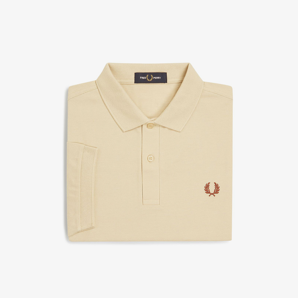 프레드페리 플레인 프레드페리 셔츠 오트밀/위스키브라운(Fred Perry Plain Fred Perry Shirt Oatmeal) - 6
