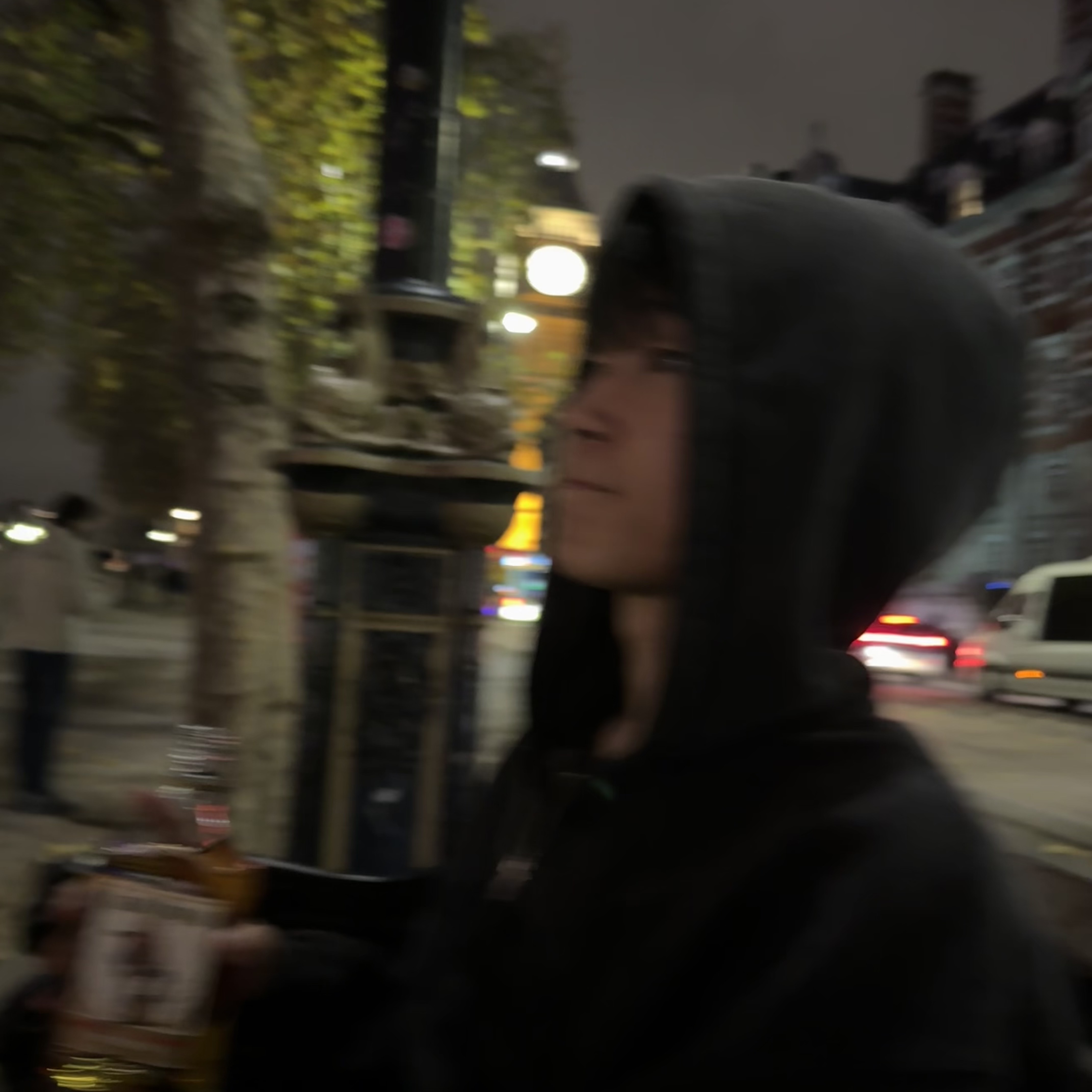 Stussy Faded Graphic Zip Hoodie Washed Black 착용 스타일 - 3