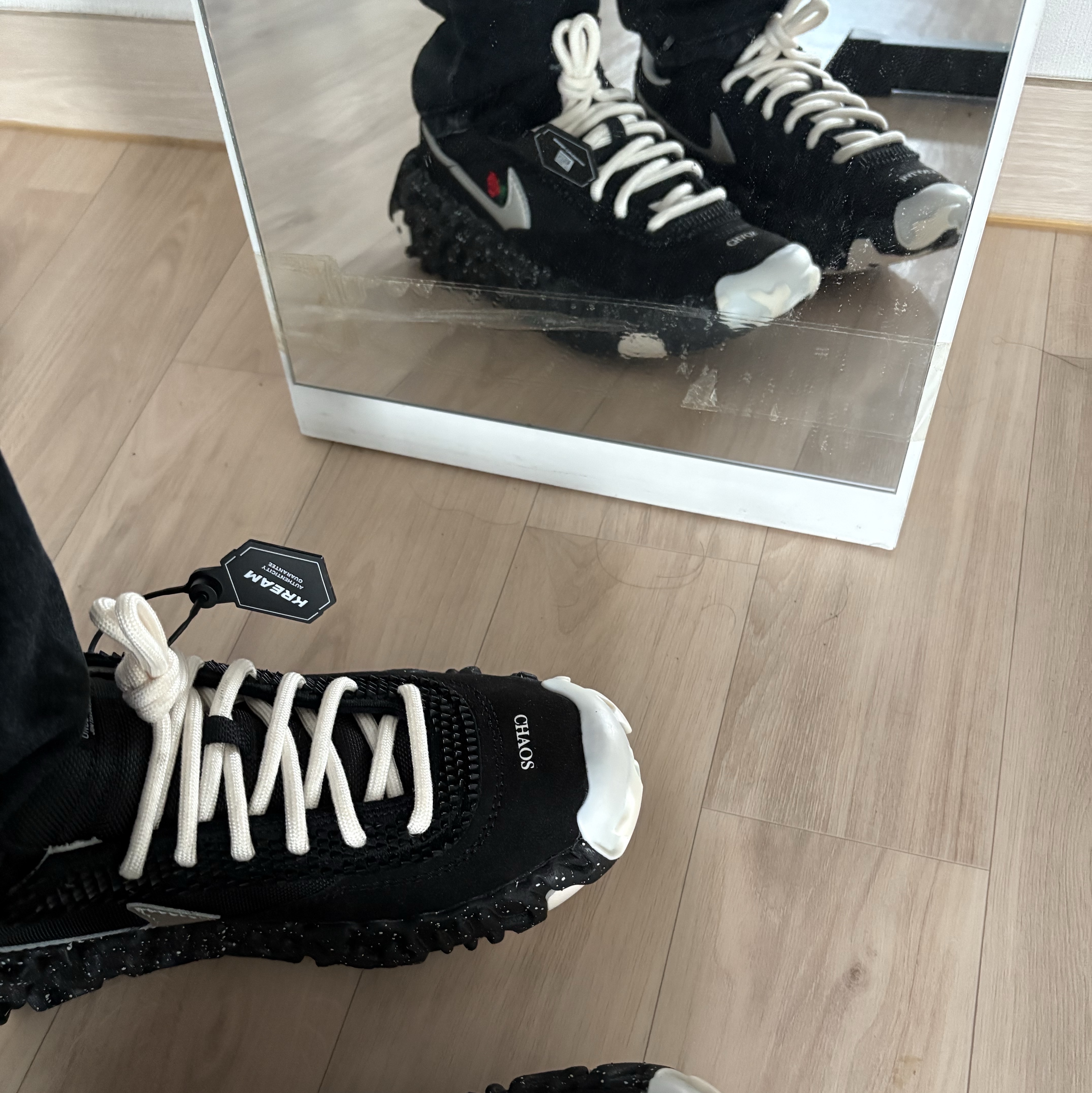 Nike x Undercover Overbreak SP Black 착용 스타일 - 1