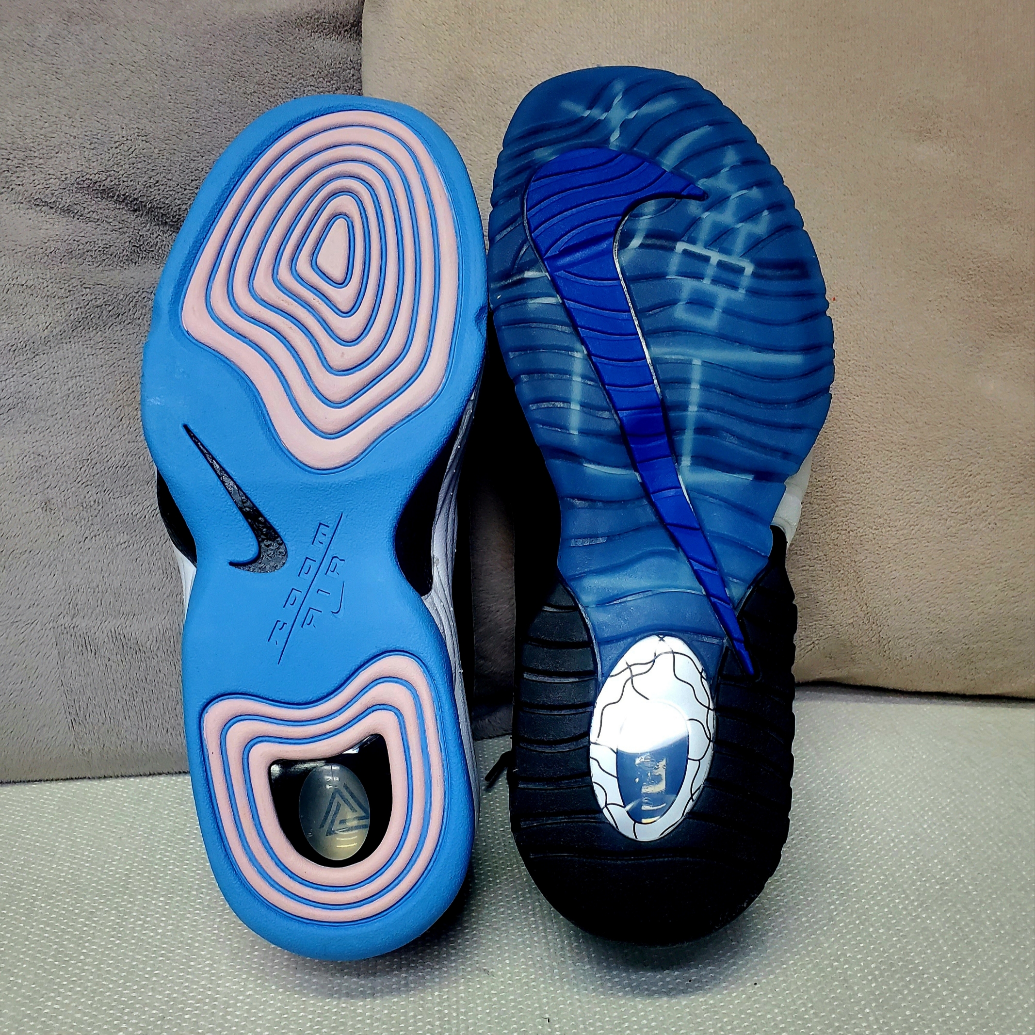 Nike x Social Status Air Max Penny 1 Recess Black, Nike x Social Status Air Penny II Black 착용 스타일 - 3