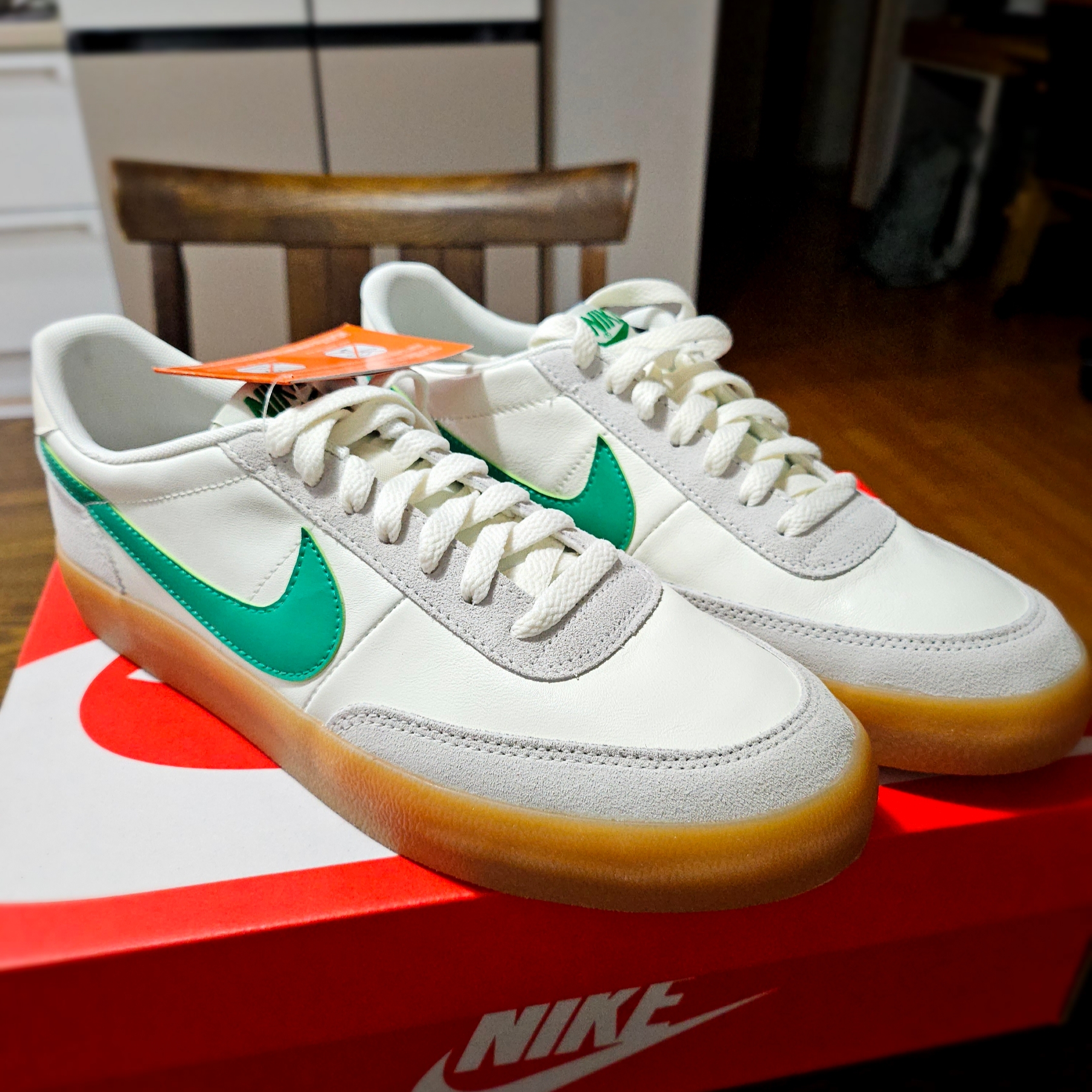 Nike x J.Crew Killshot 2 Lucid Green 착용 스타일 - 2
