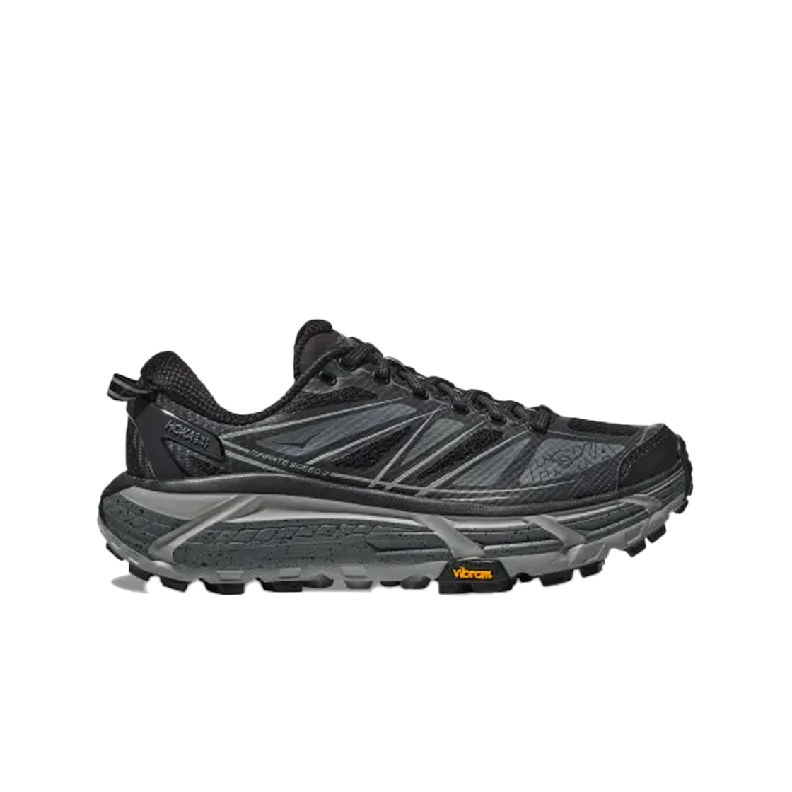 호카 마파테 스피드 2 블랙 캐슬락 - 25SS(Hoka Mafate Speed 2 Black Castlerock - 25SS)