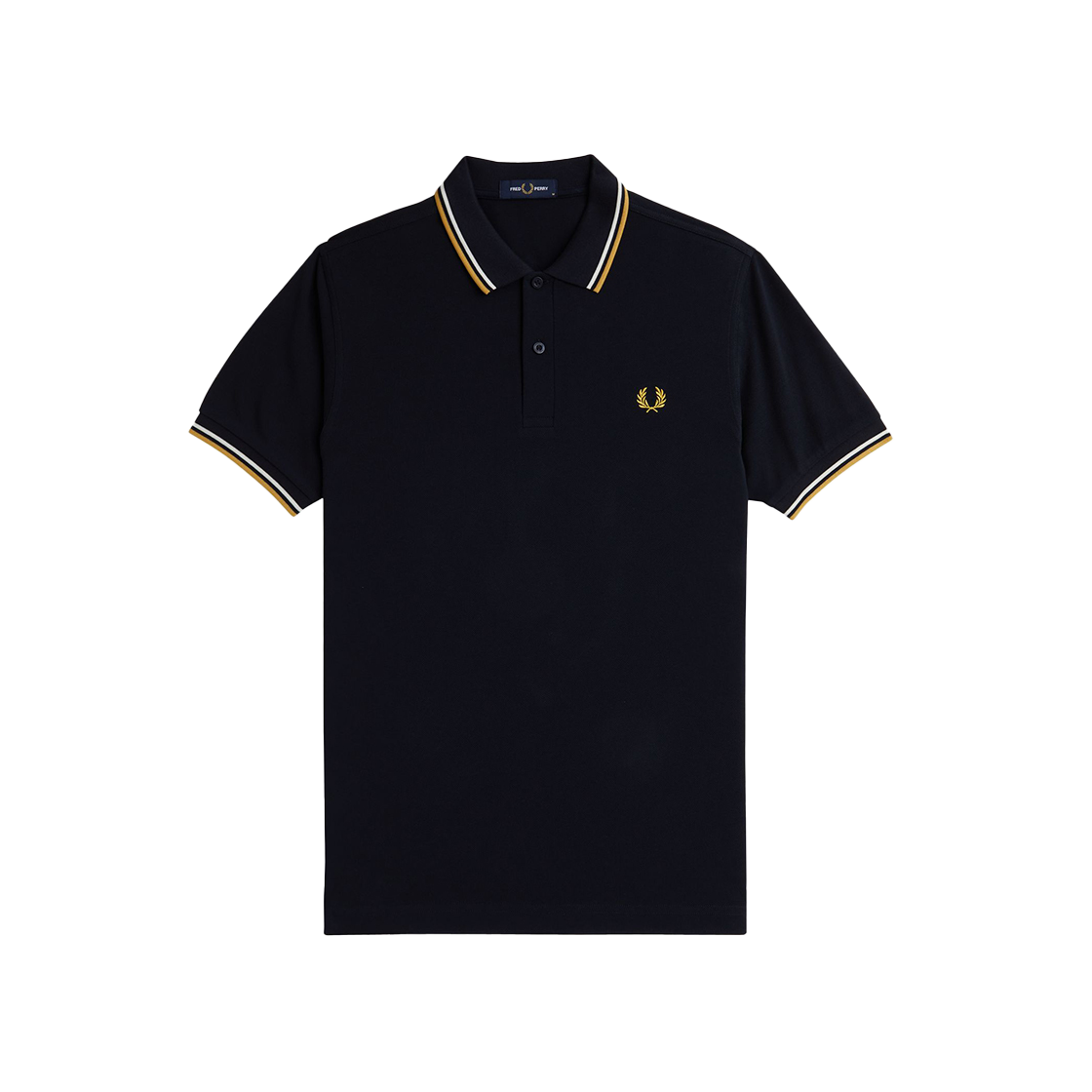 AFPM2433600-W53 Fred Perry Twin Tipped Fred Perry Shirt Navy