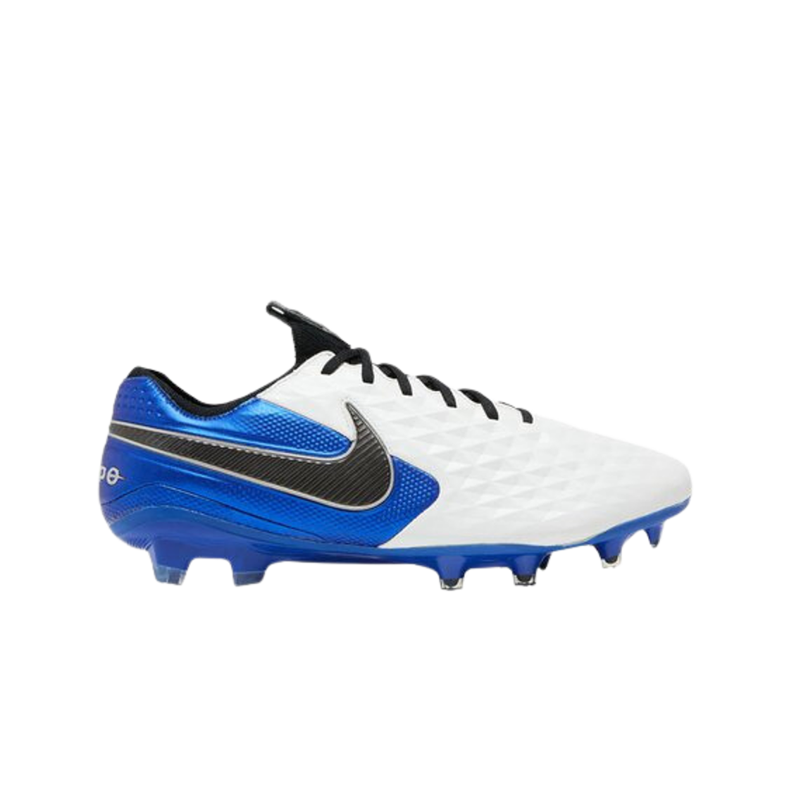AT5293-104 Nike Tiempo Legend 8 Elite FG White Hyper Royal