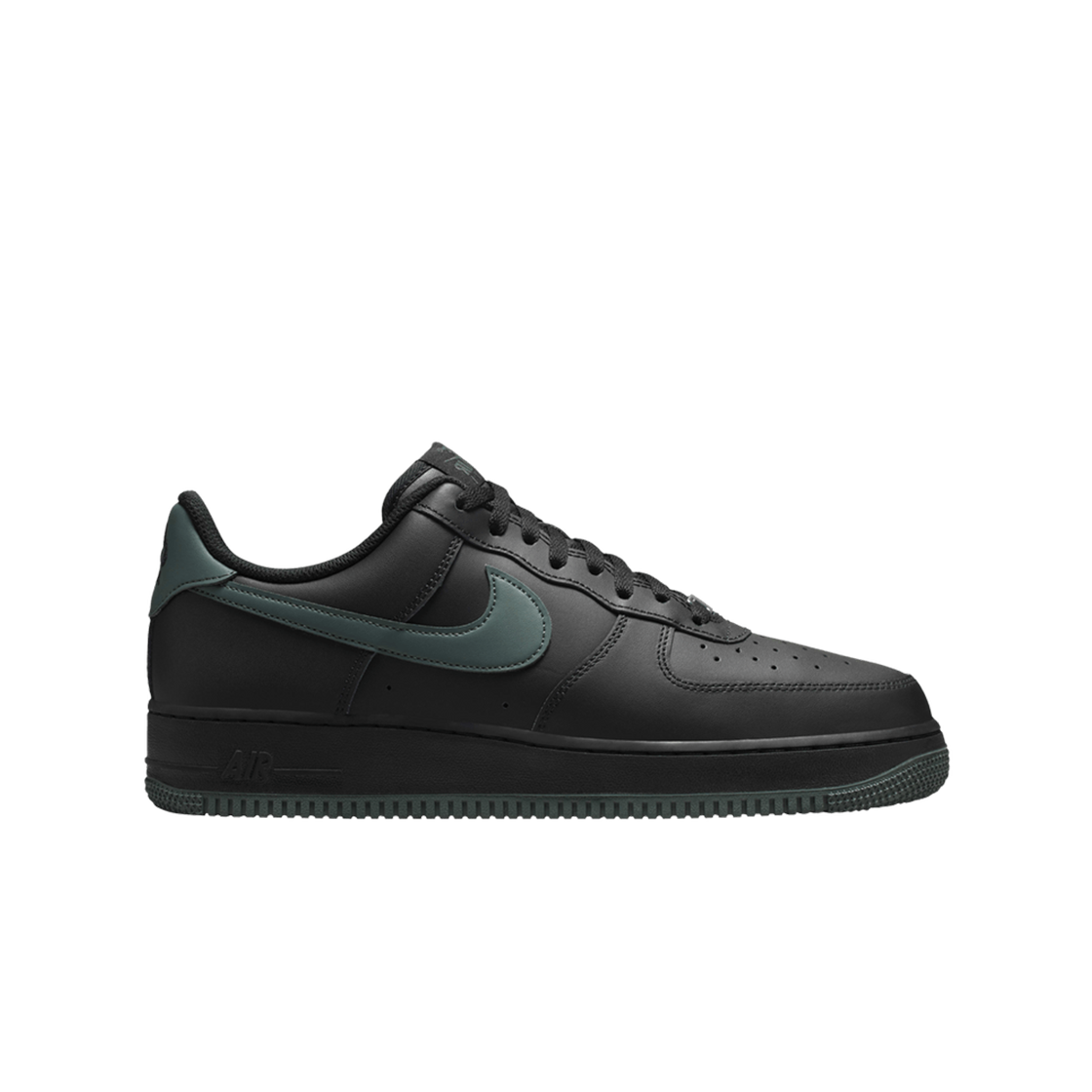 나이키 에어포스 1 '07 블랙 빈티지 그린(Nike Air Force 1 '07 Black Vintage Green)