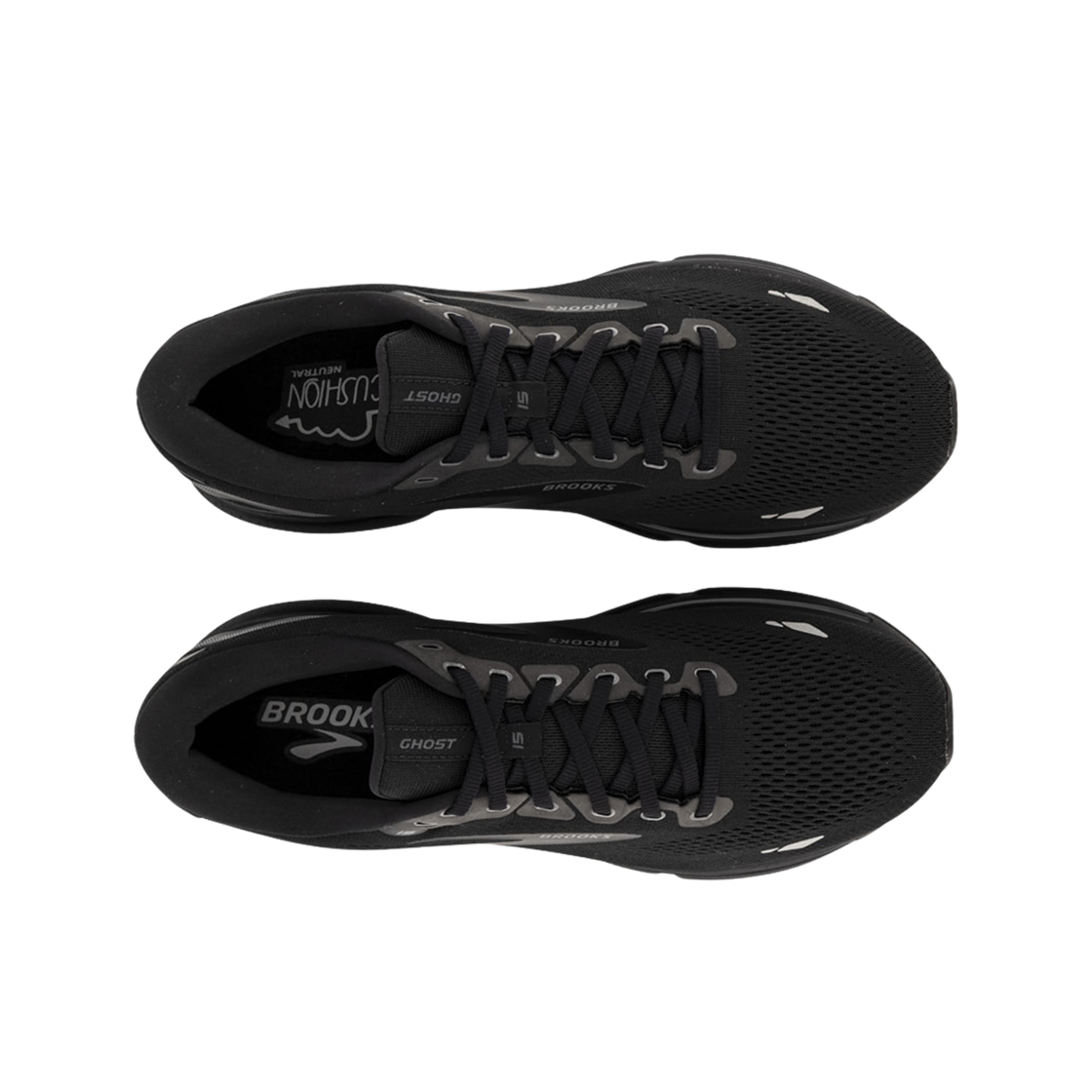 브룩스 러닝 고스트 15 블랙 에보니 - D 미디움(Brooks Running Ghost 15 Black Ebony - D Medium) - 2